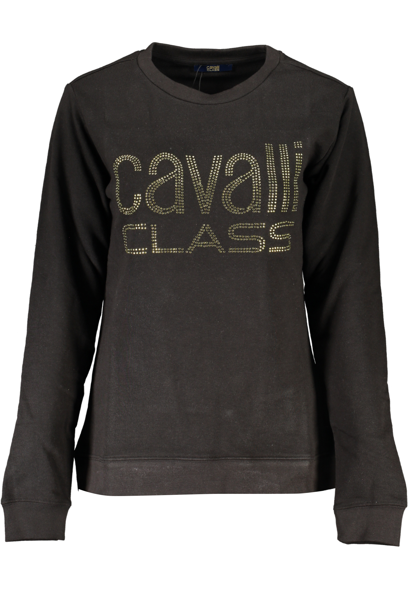 CAVALLI CLASS FELPA SENZA ZIP DONNA - Nero
