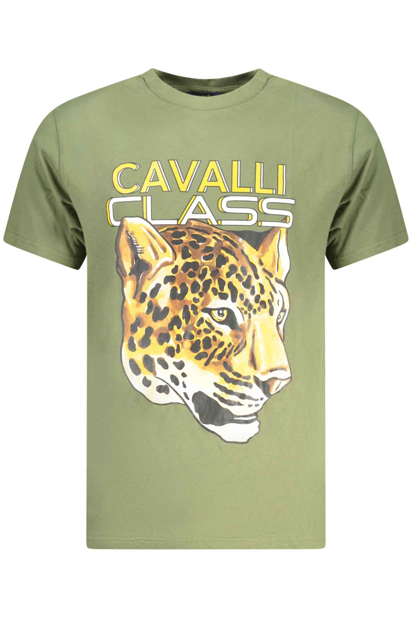 CAVALLI CLASS T-SHIRT MANICHE CORTE UOMO - Verde