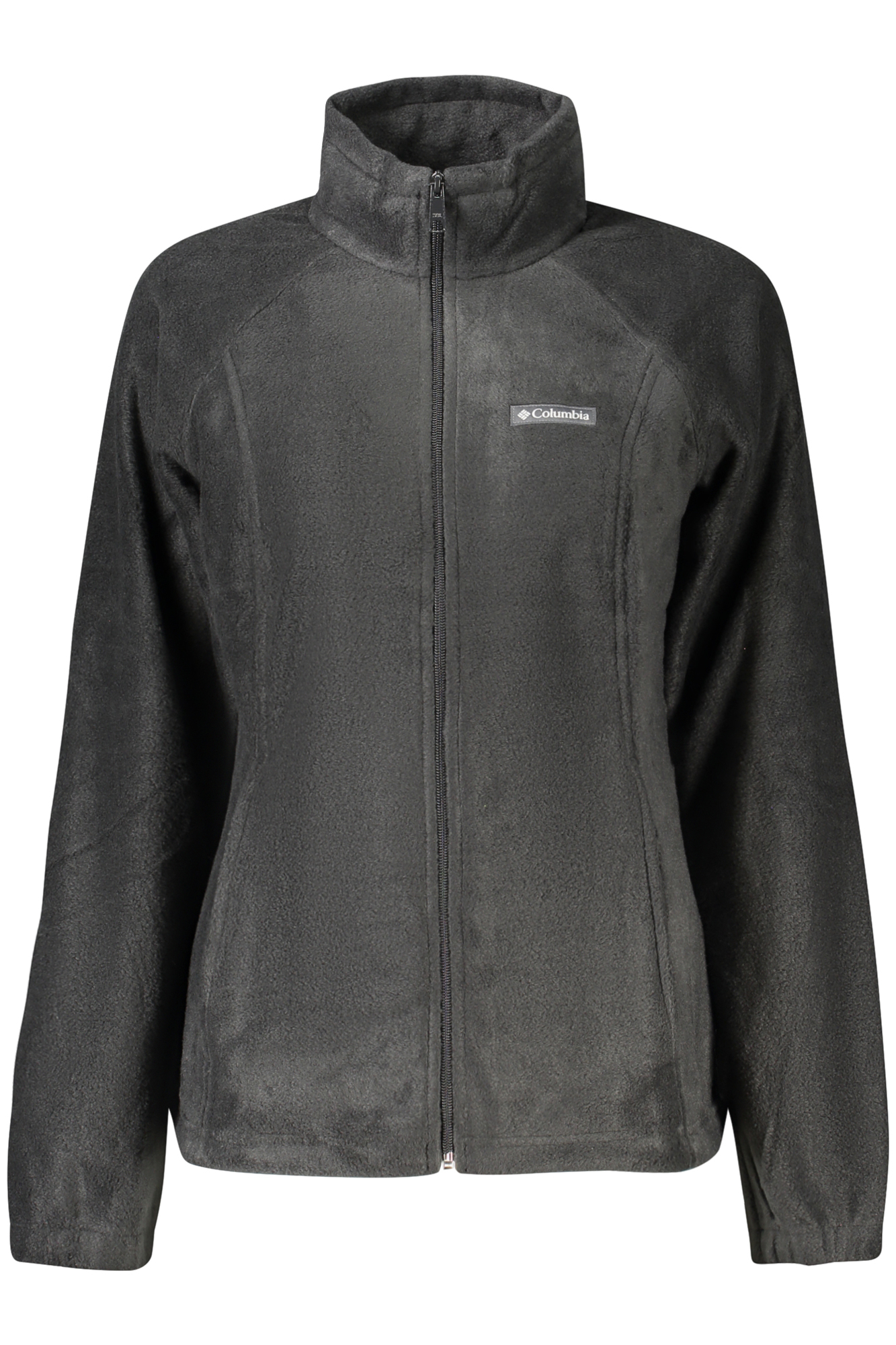 COLUMBIA FELPA CON ZIP DONNA - Nero