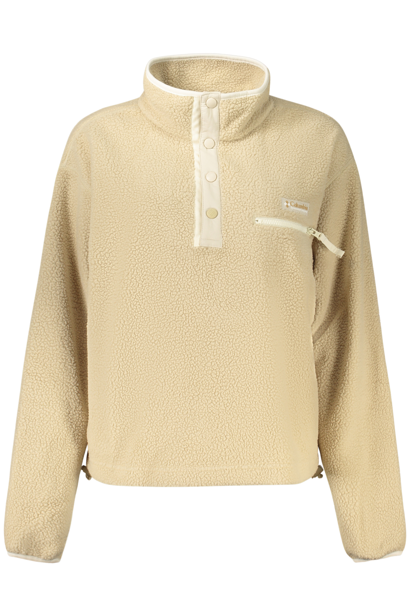 COLUMBIA FELPA SENZA ZIP DONNA - Beige