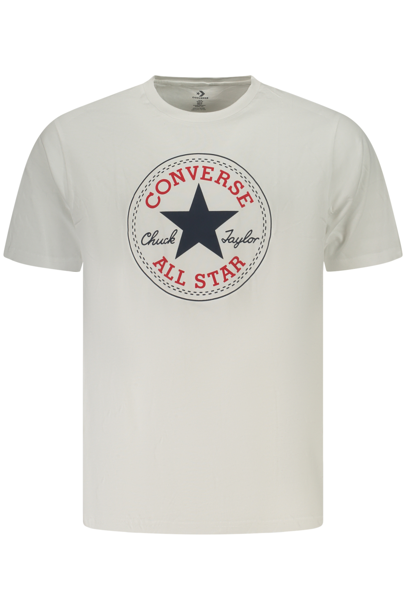 CONVERSE T-SHIRT MANICHE CORTE UOMO - Bianco
