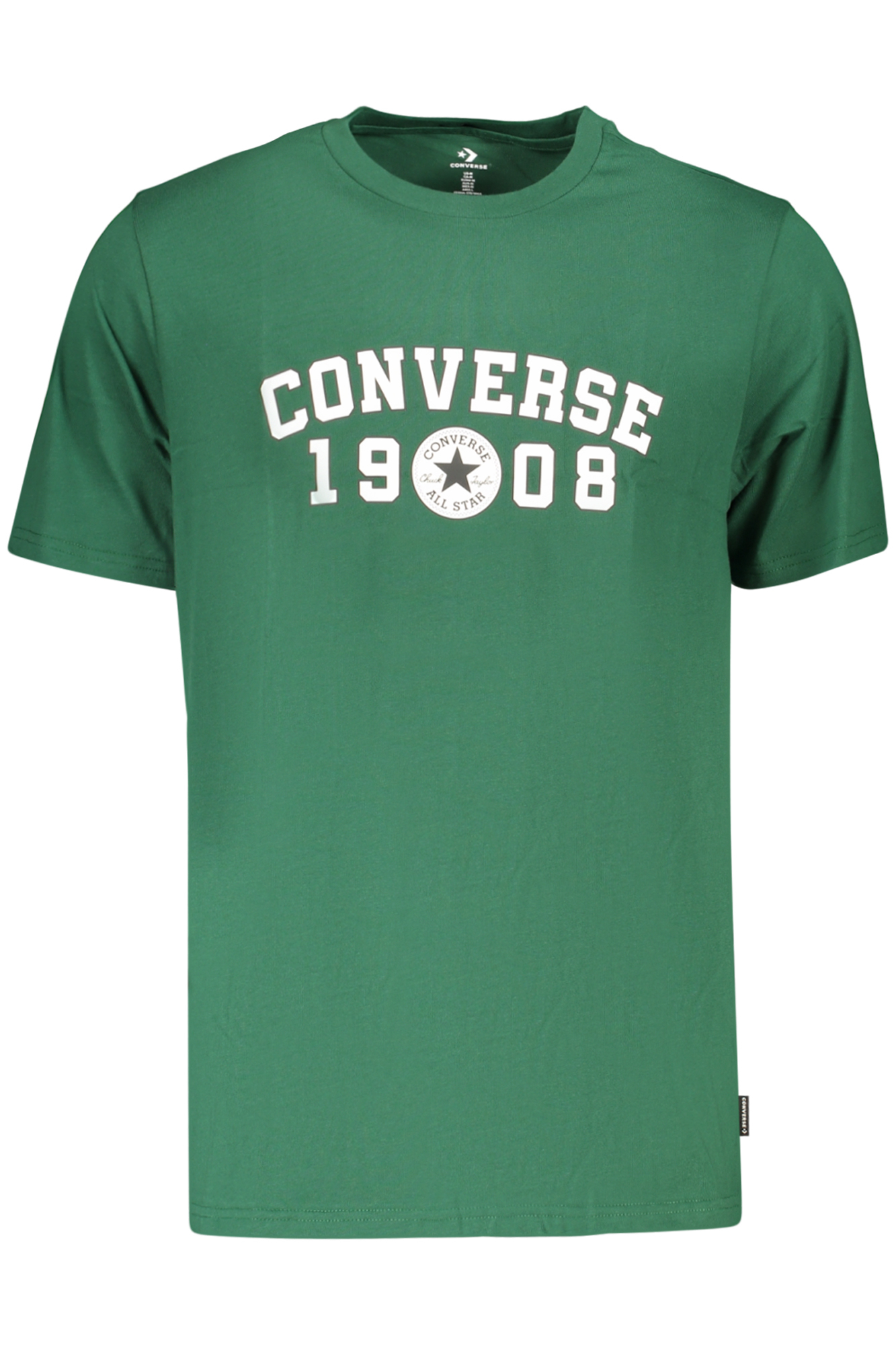 CONVERSE T-SHIRT MANICHE CORTE UOMO - Verde