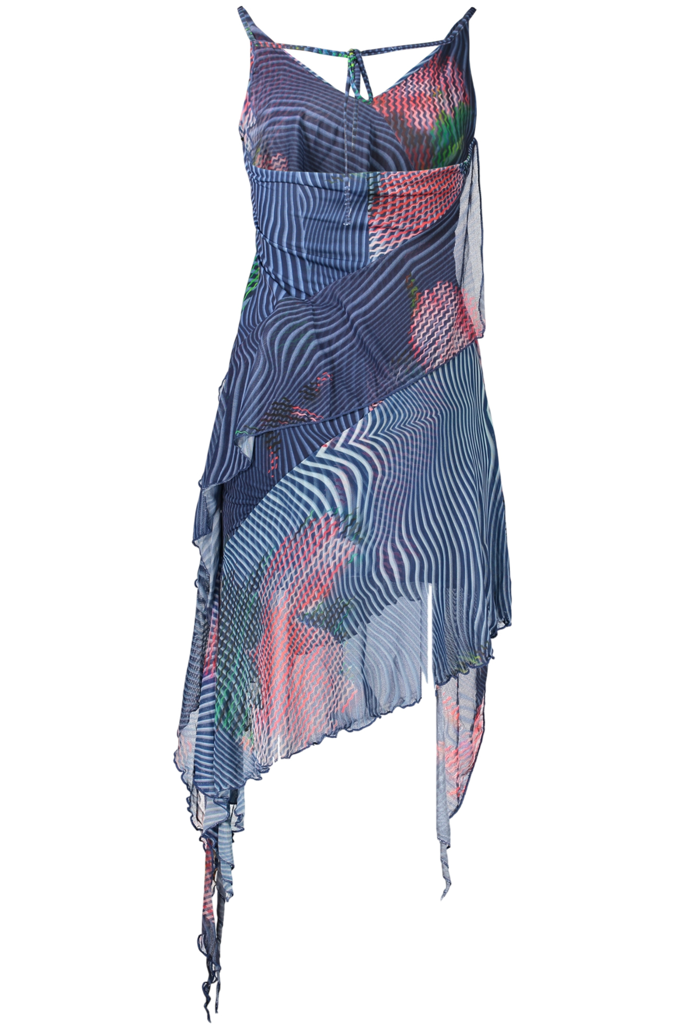 DESIGUAL ABITO CORTO DONNA - Blu - immagine 2