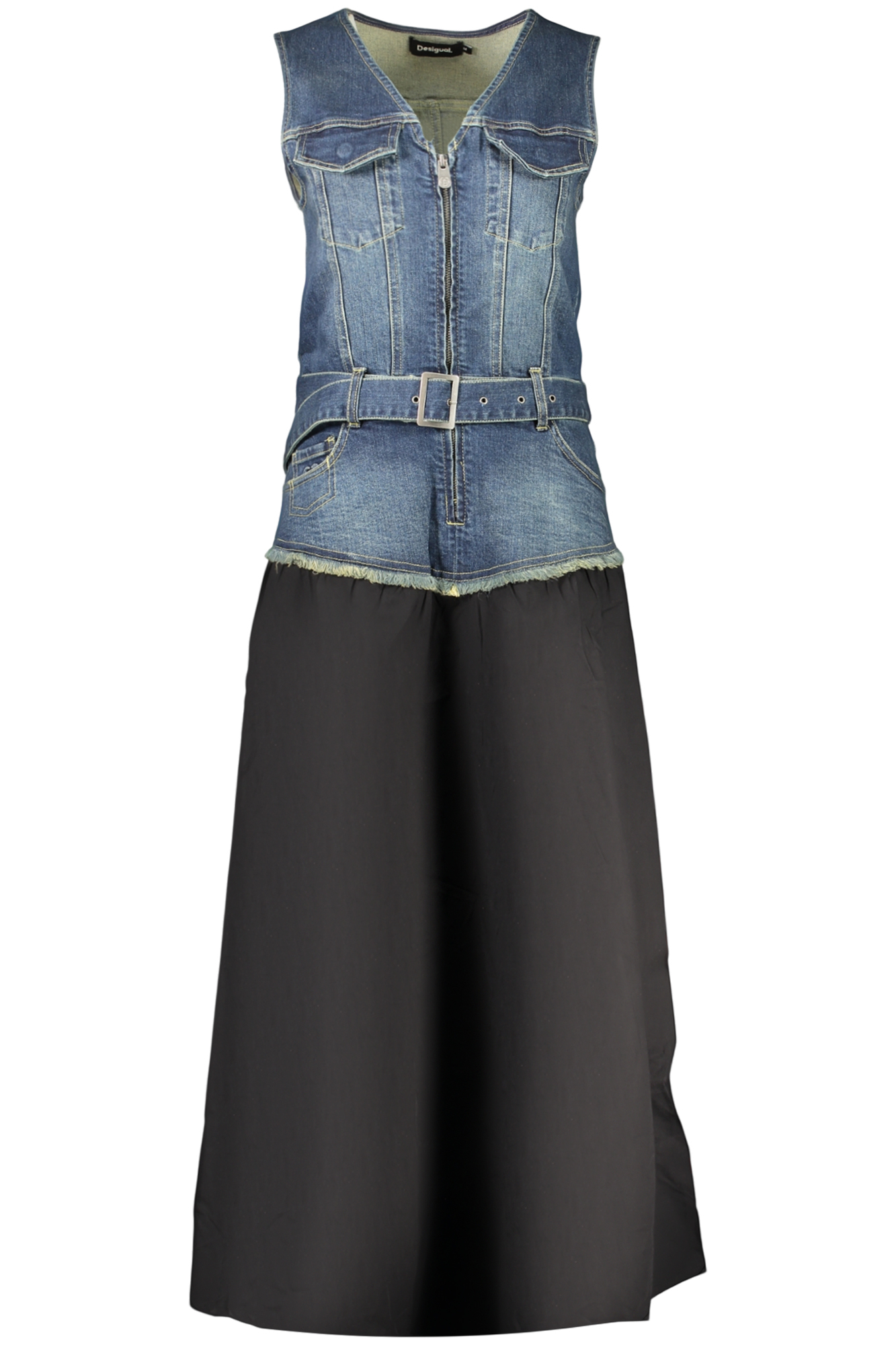 DESIGUAL ABITO LUNGO DONNA - Nero