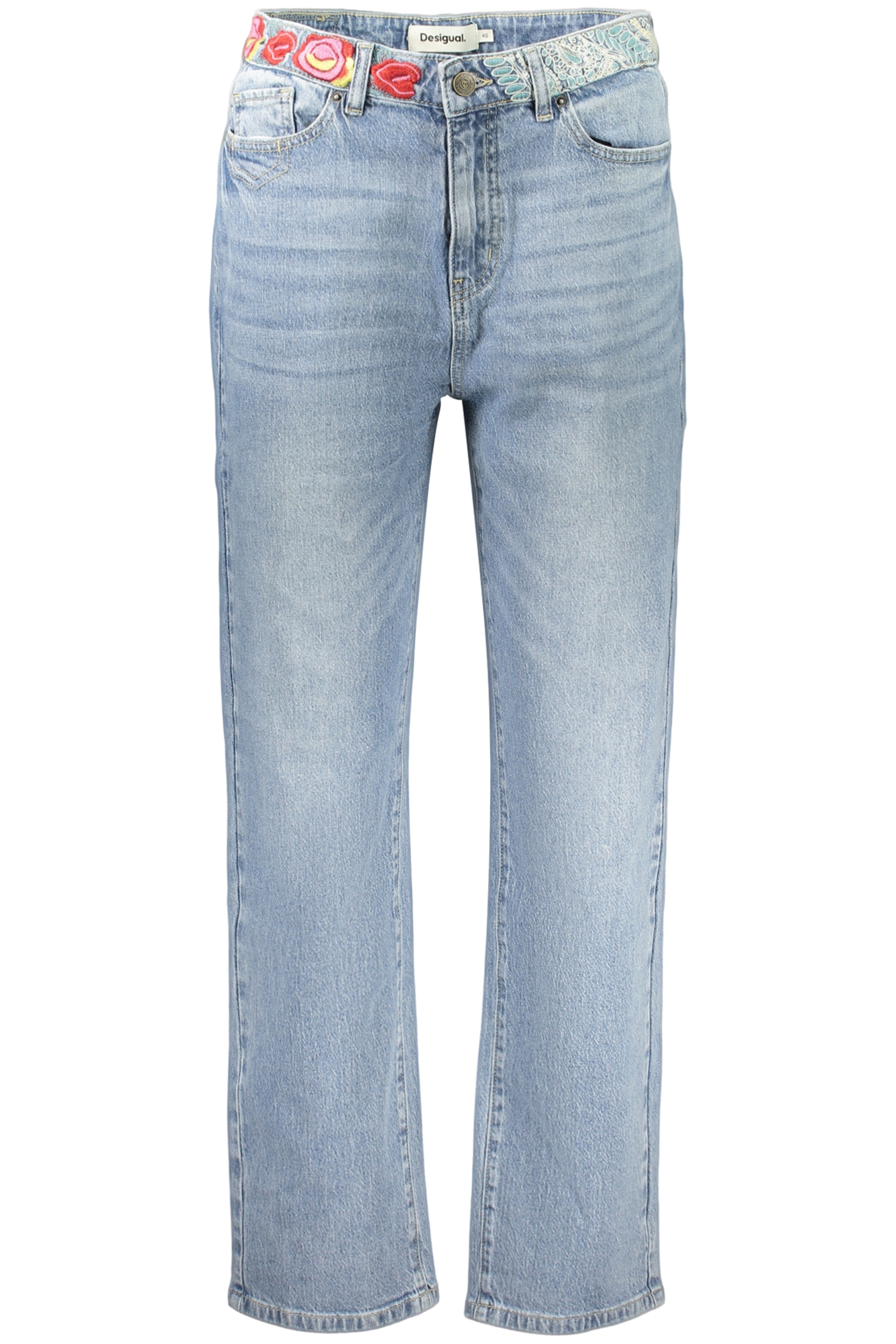 DESIGUAL JEANS DENIM DONNA - Azzurro