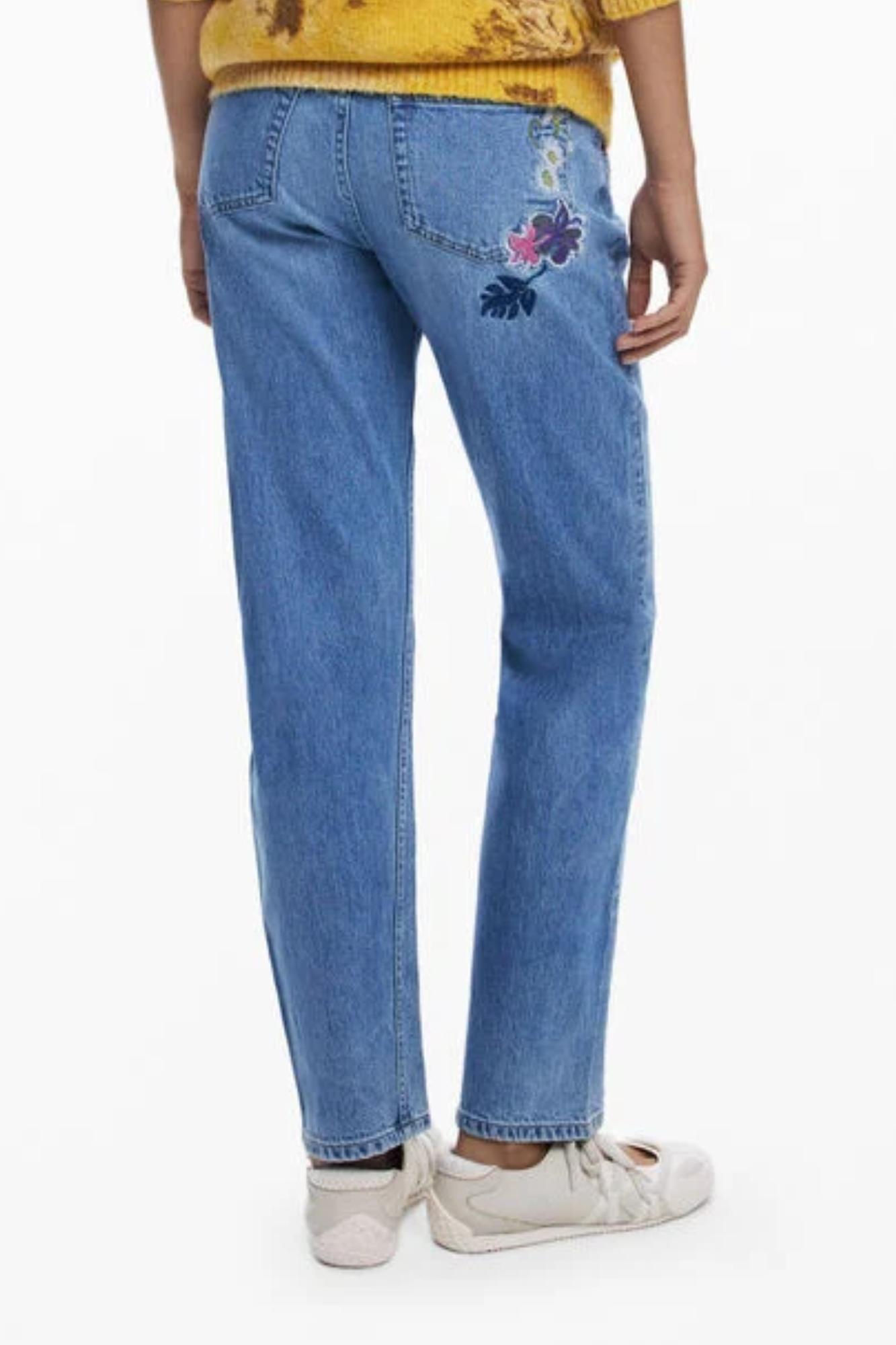 DESIGUAL JEANS DENIM DONNA - Azzurro - immagine 2
