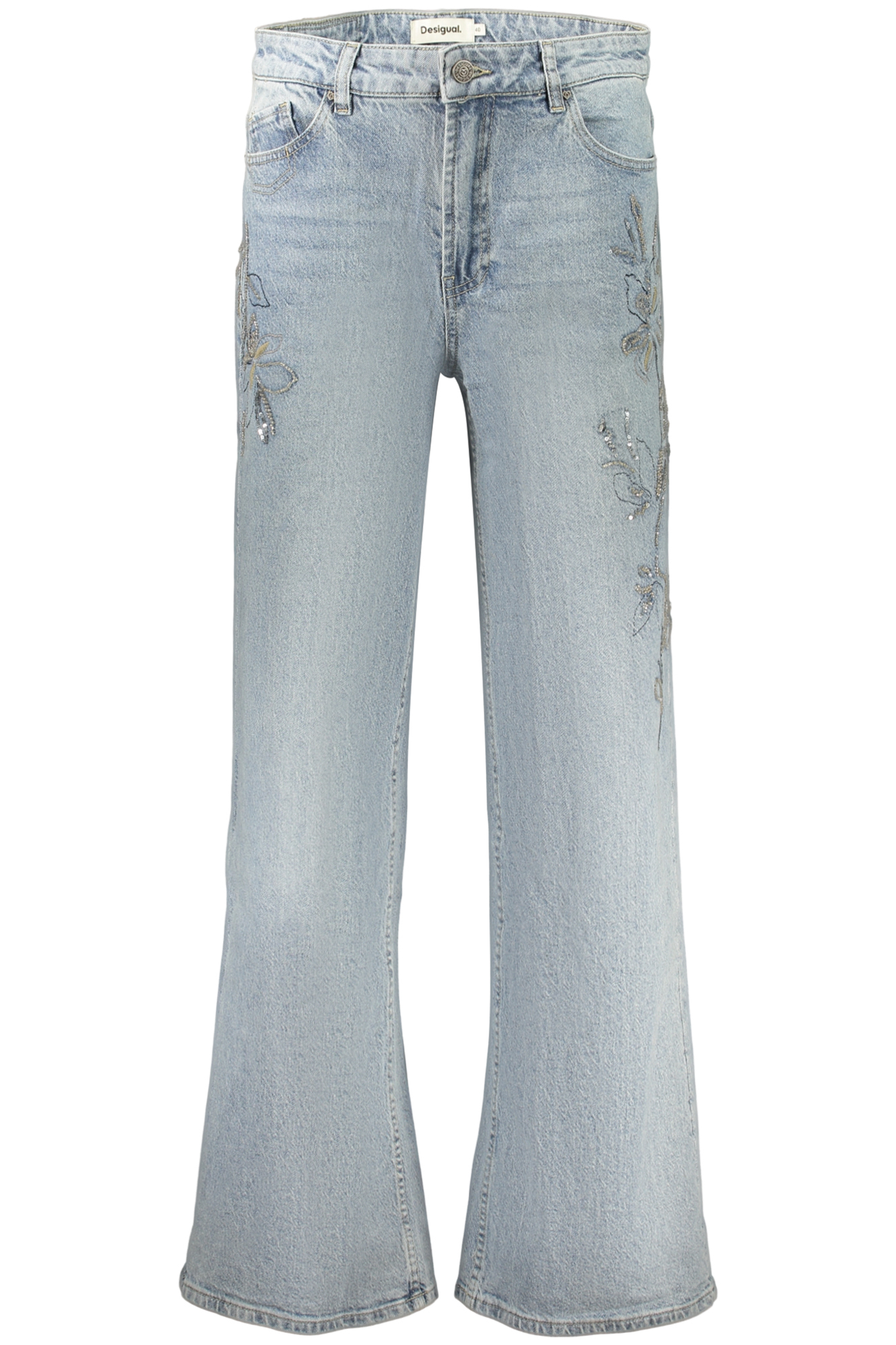 DESIGUAL JEANS DENIM DONNA - Blu