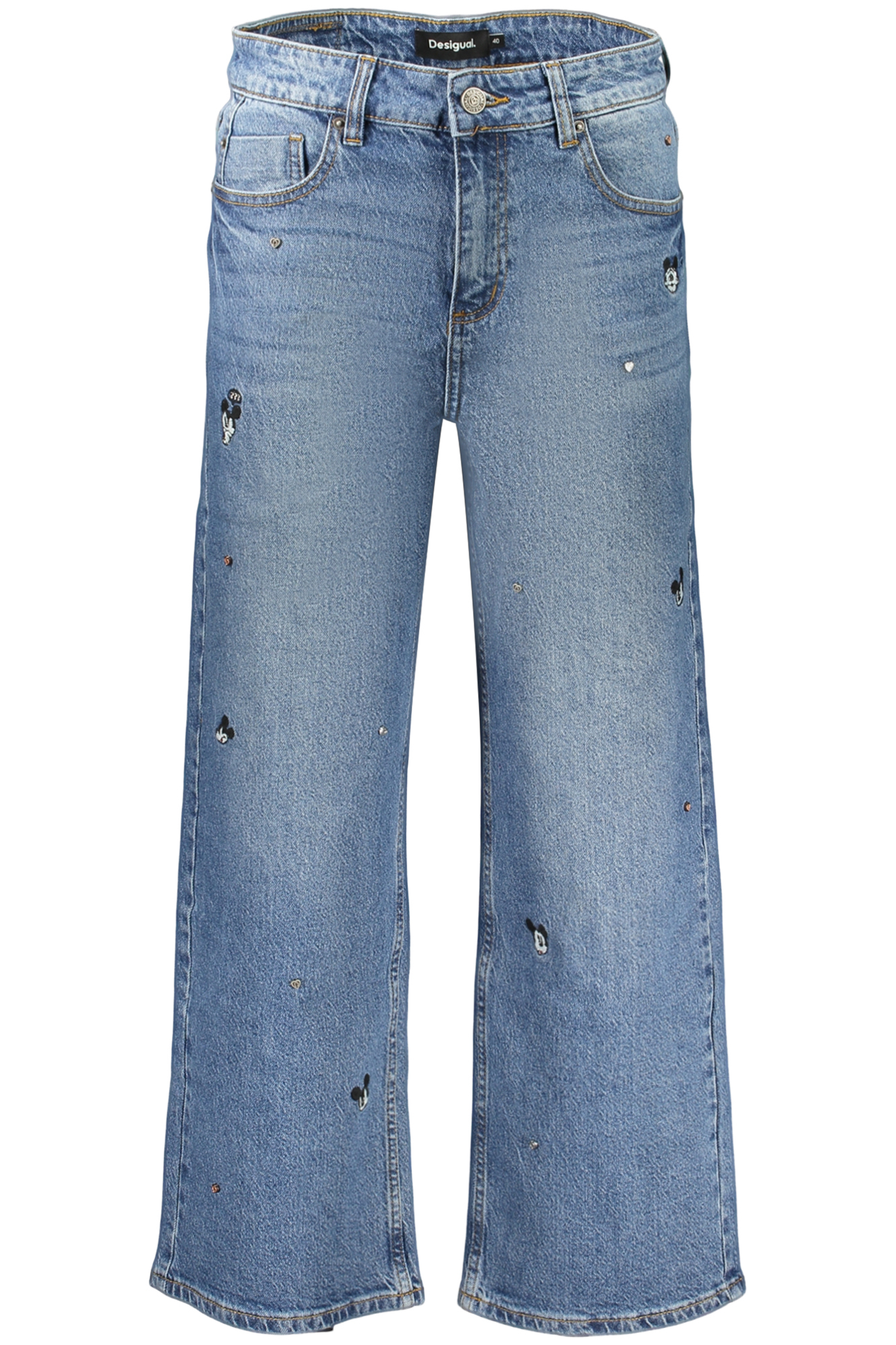 DESIGUAL JEANS DENIM DONNA - Blu