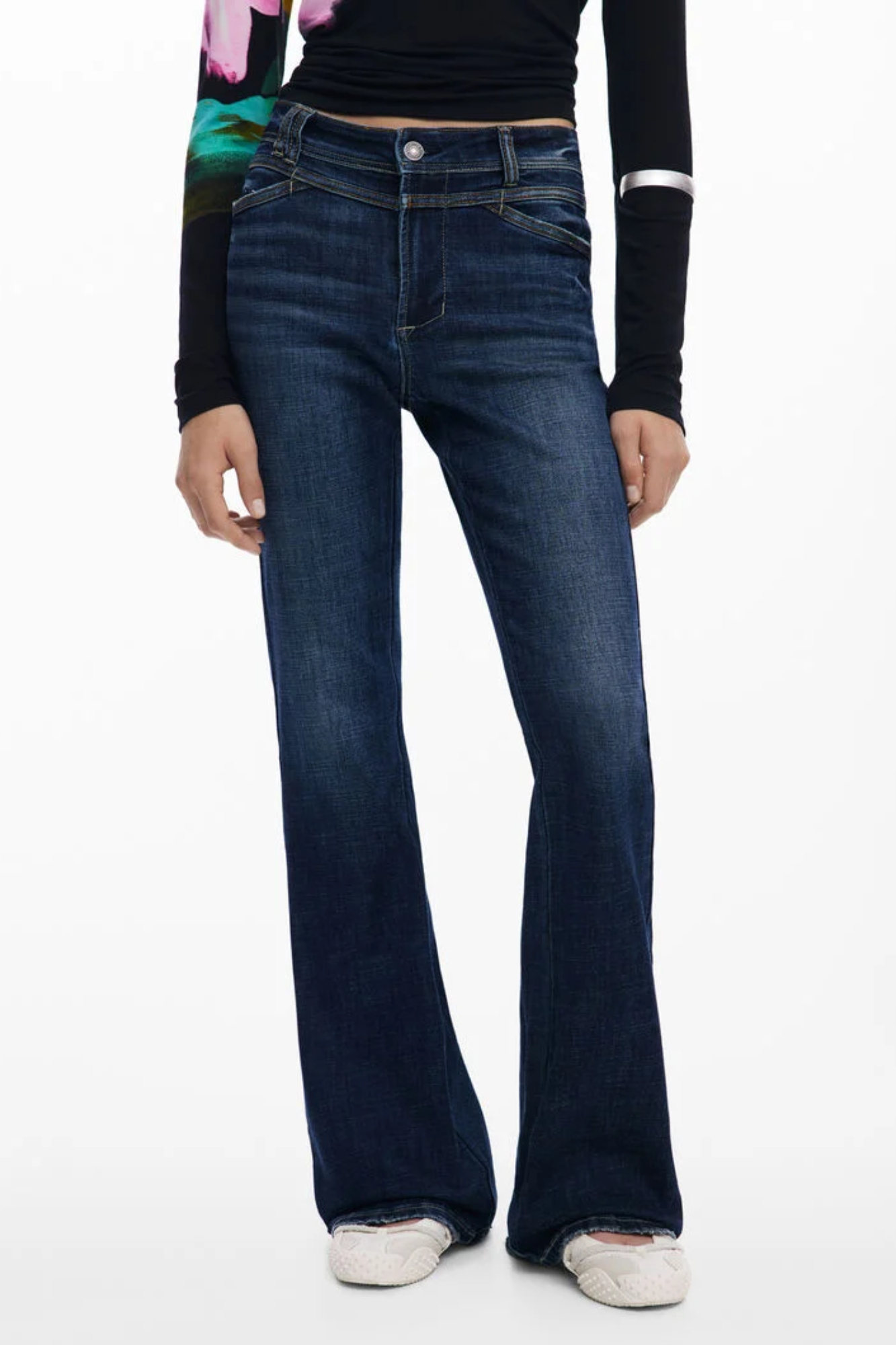 DESIGUAL JEANS DENIM DONNA - Blu