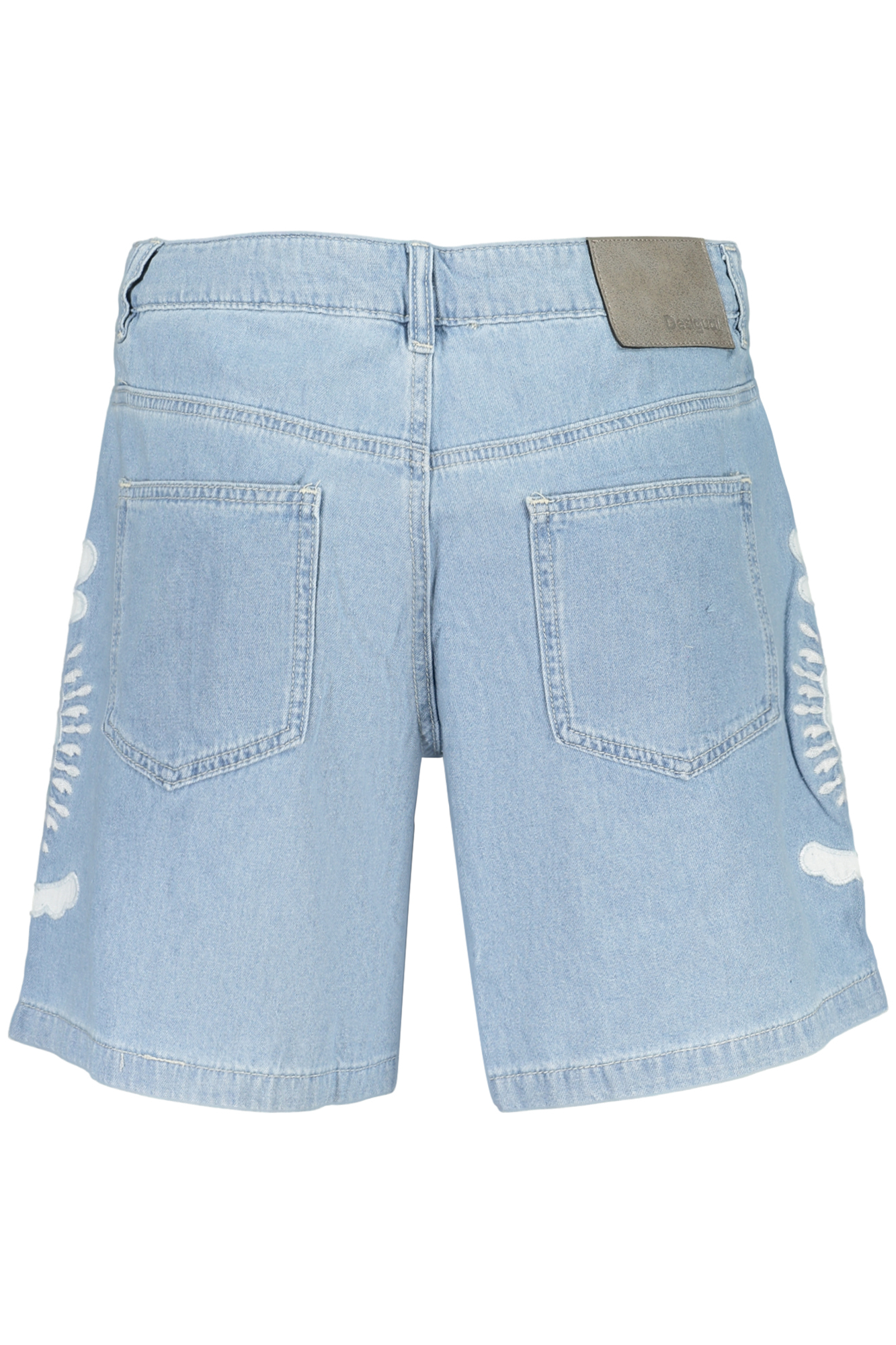 DESIGUAL JEANS SHORT DONNA - Azzurro - immagine 2