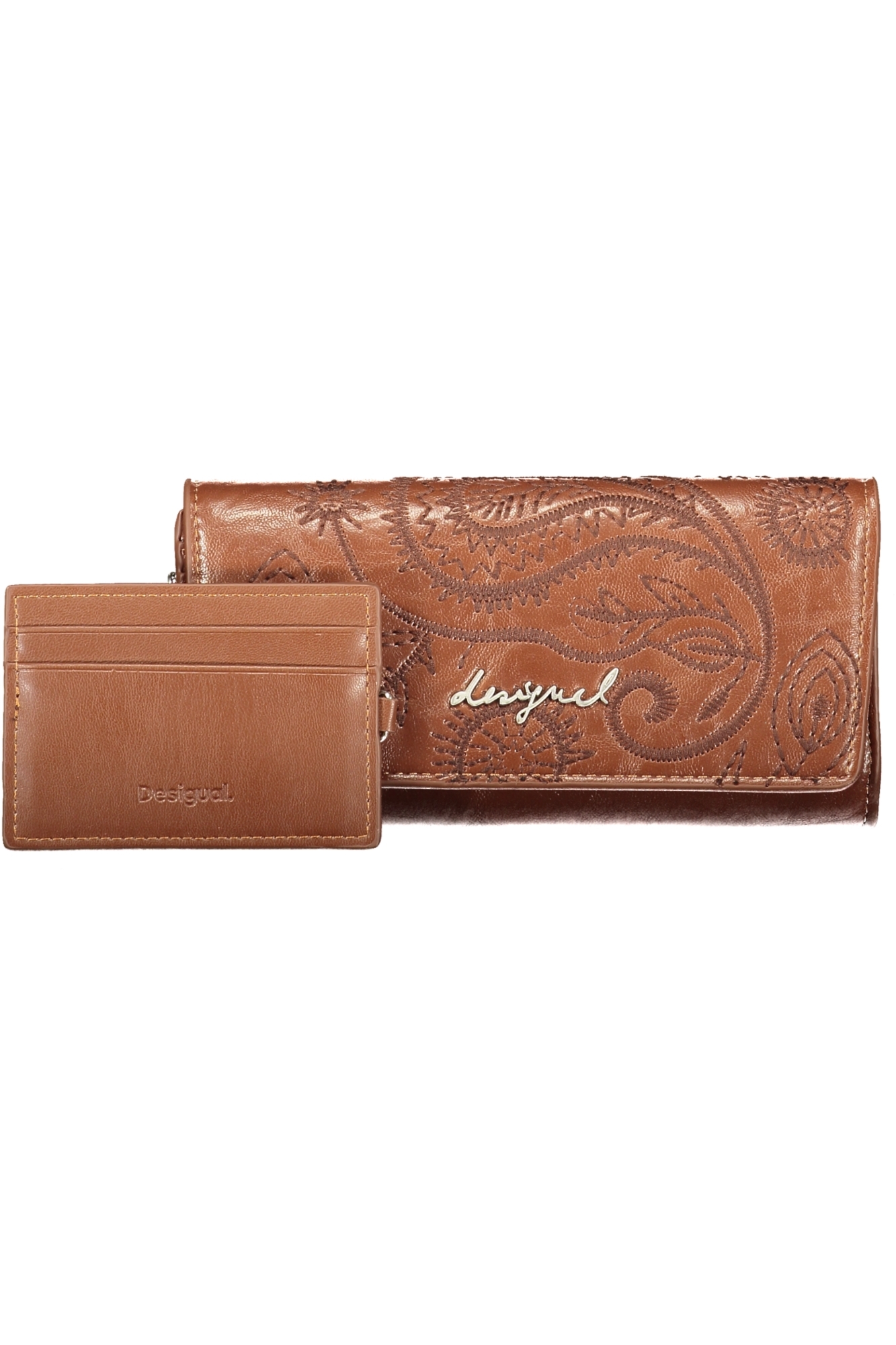 DESIGUAL PORTAFOGLIO DONNA - Marrone