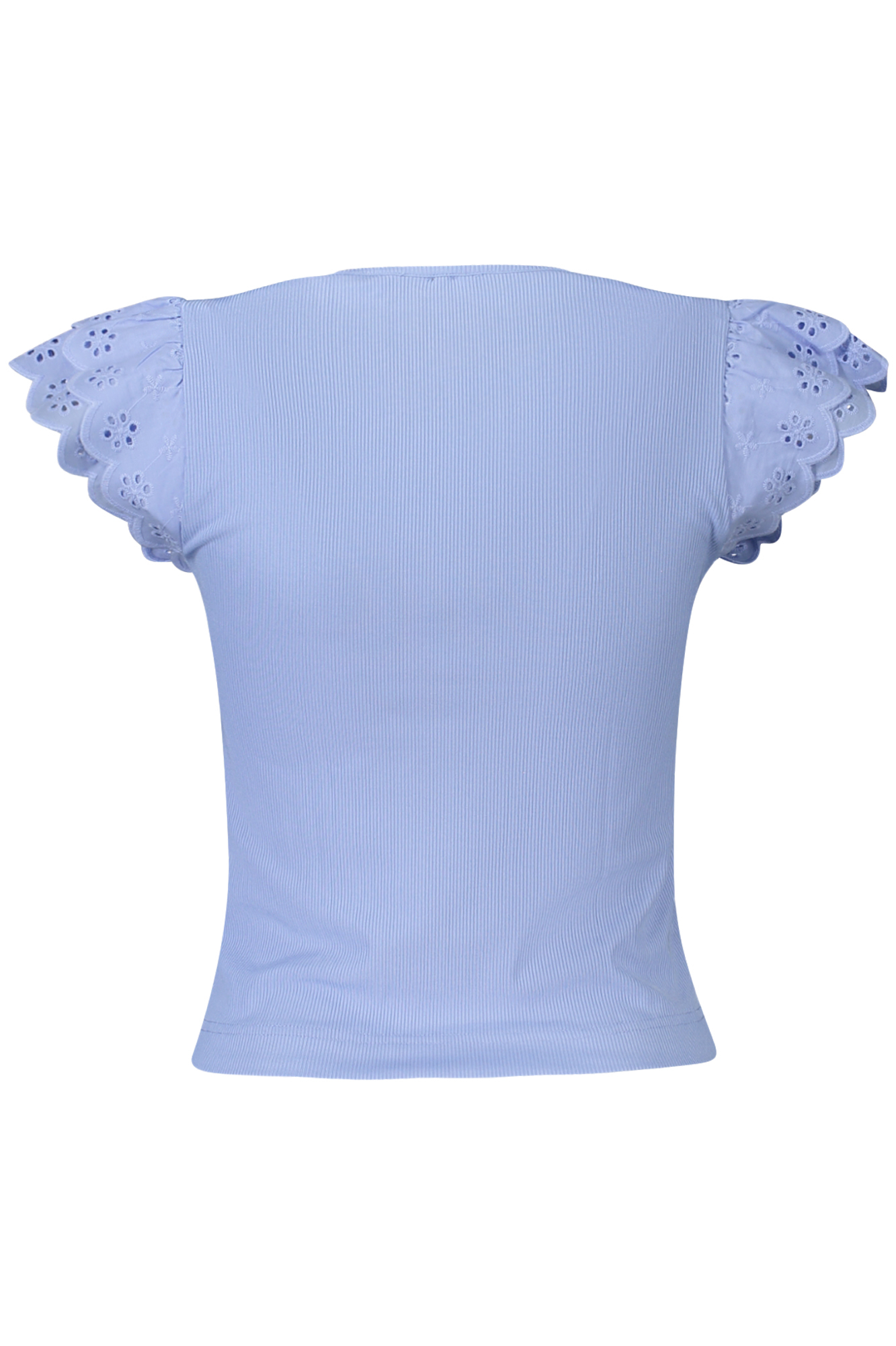 GUESS JEANS T-SHIRT MANICHE CORTE DONNA - Azzurro - immagine 2
