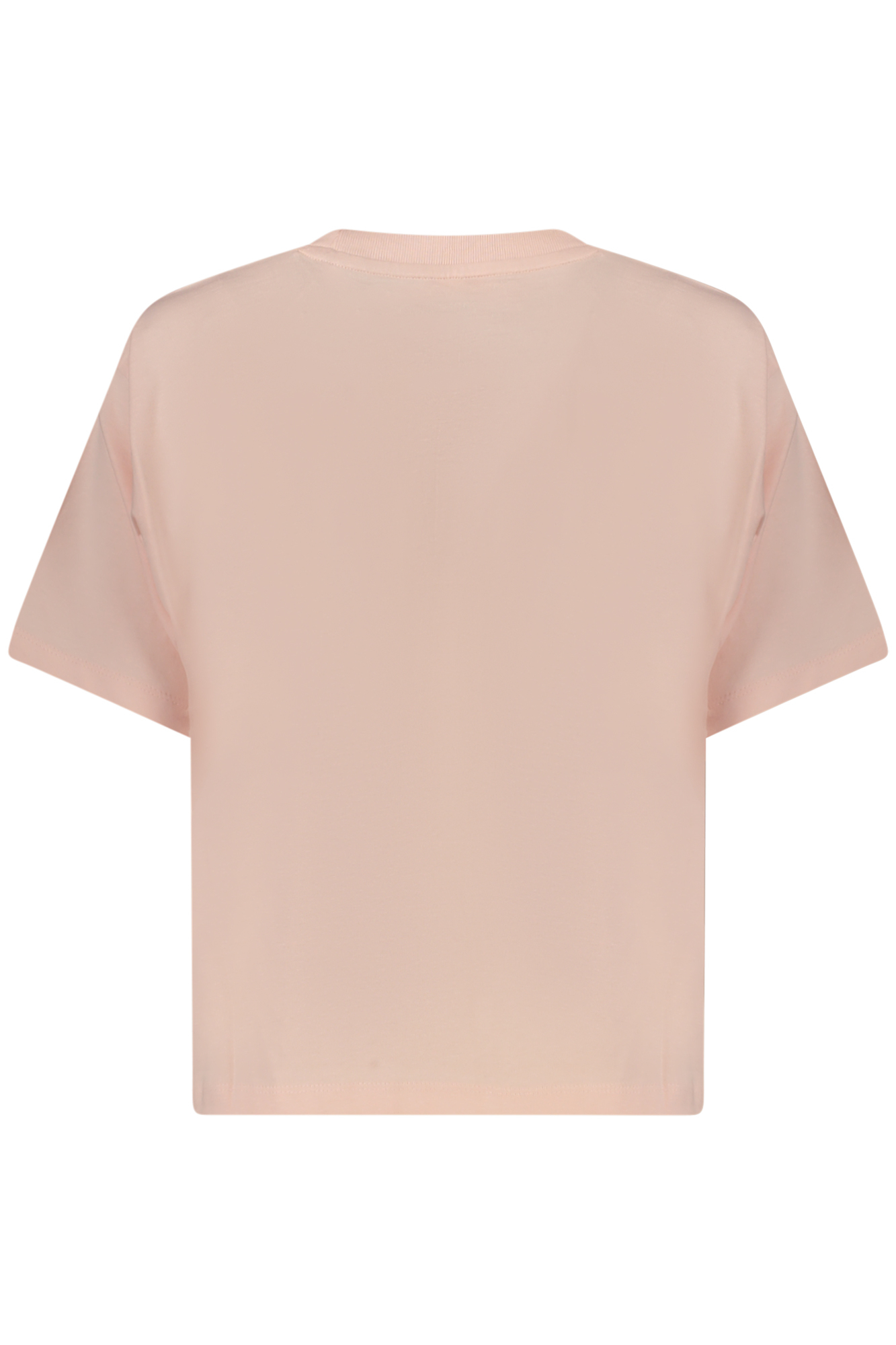 GUESS JEANS T-SHIRT MANICHE CORTE DONNA - Rosa - immagine 2