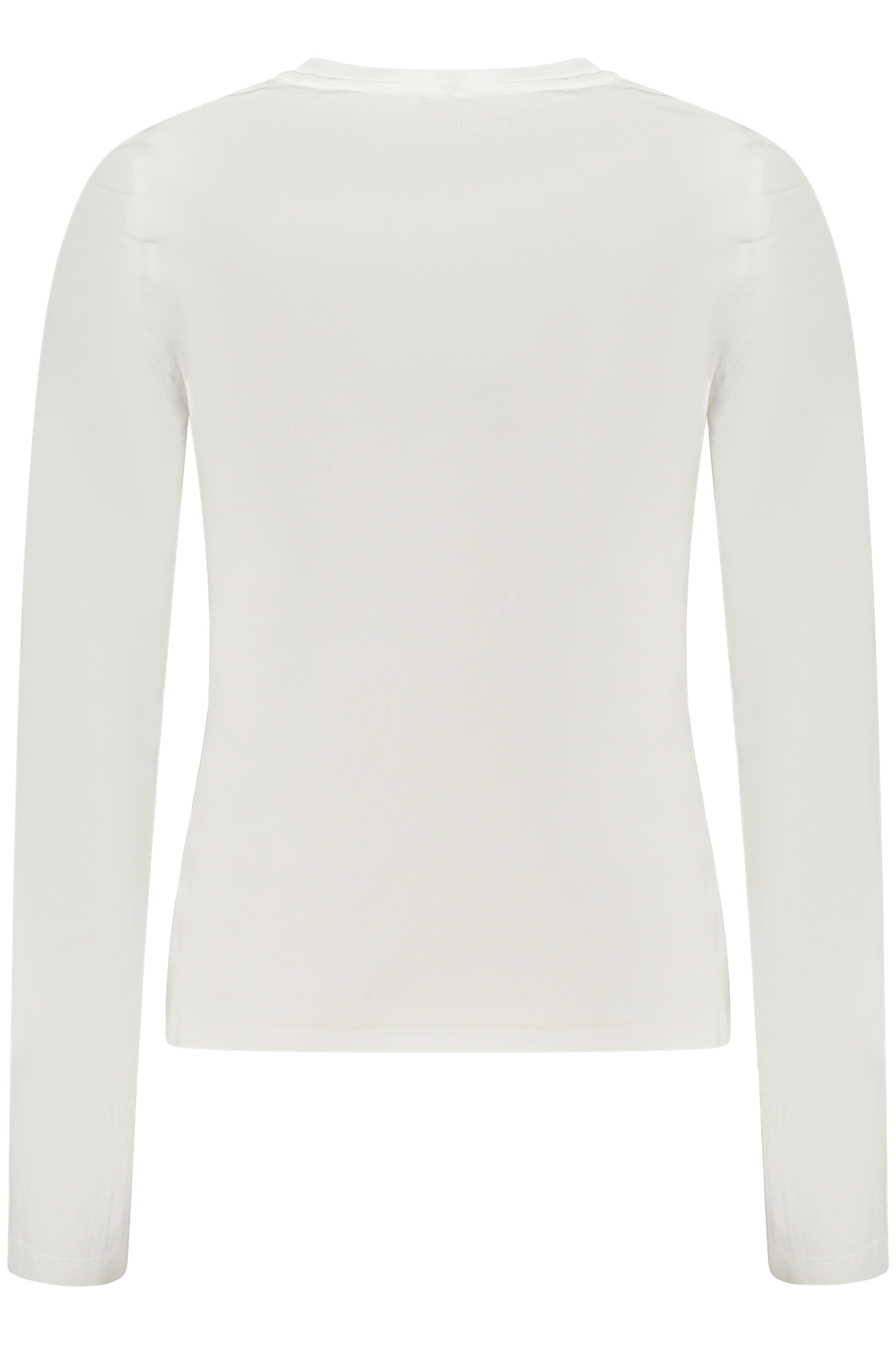 GUESS JEANS T-SHIRT MANICHE LUNGHE DONNA - Bianco - immagine 2