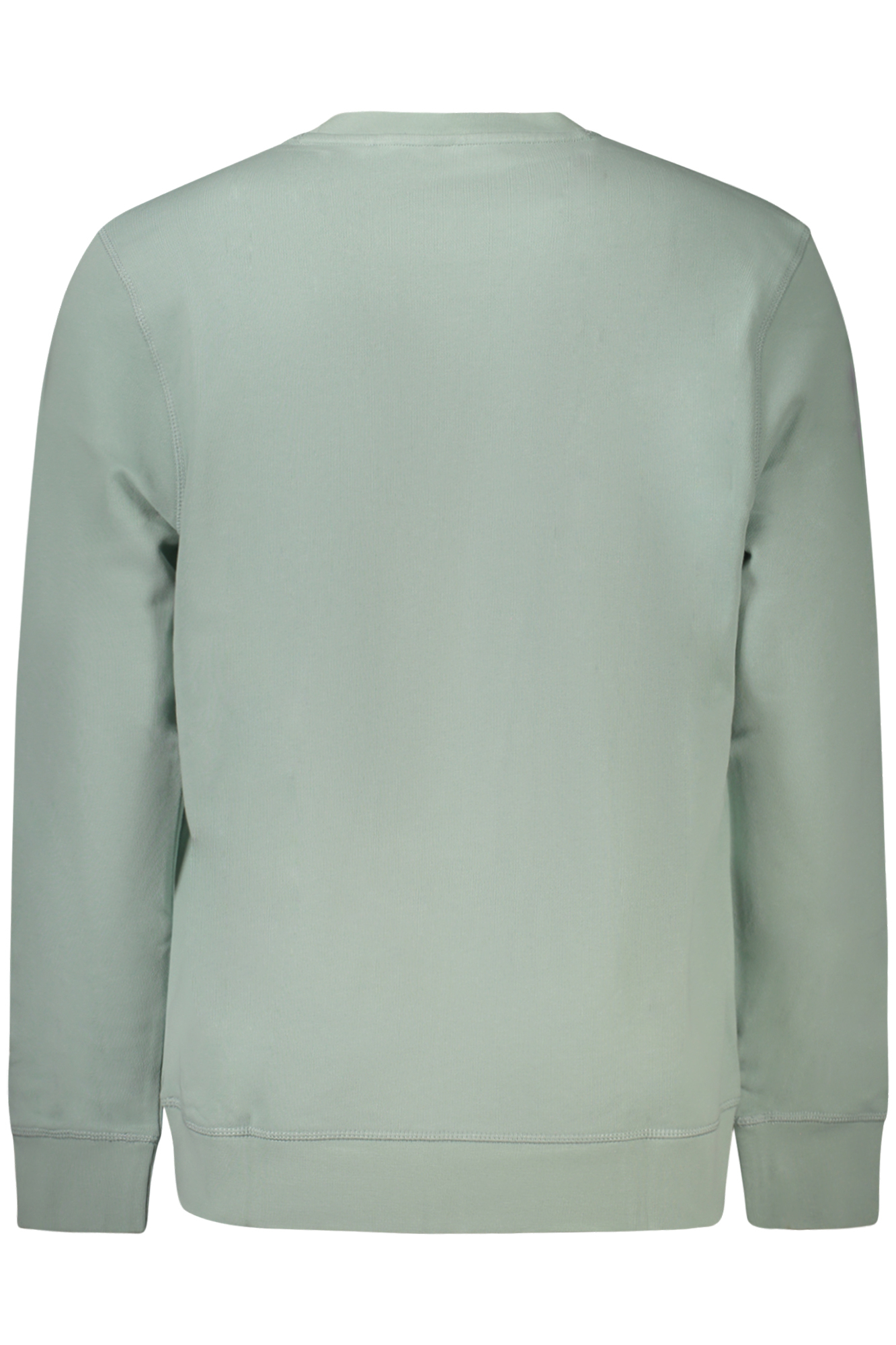 HUGO BOSS FELPA SENZA ZIP UOMO - Verde - immagine 2