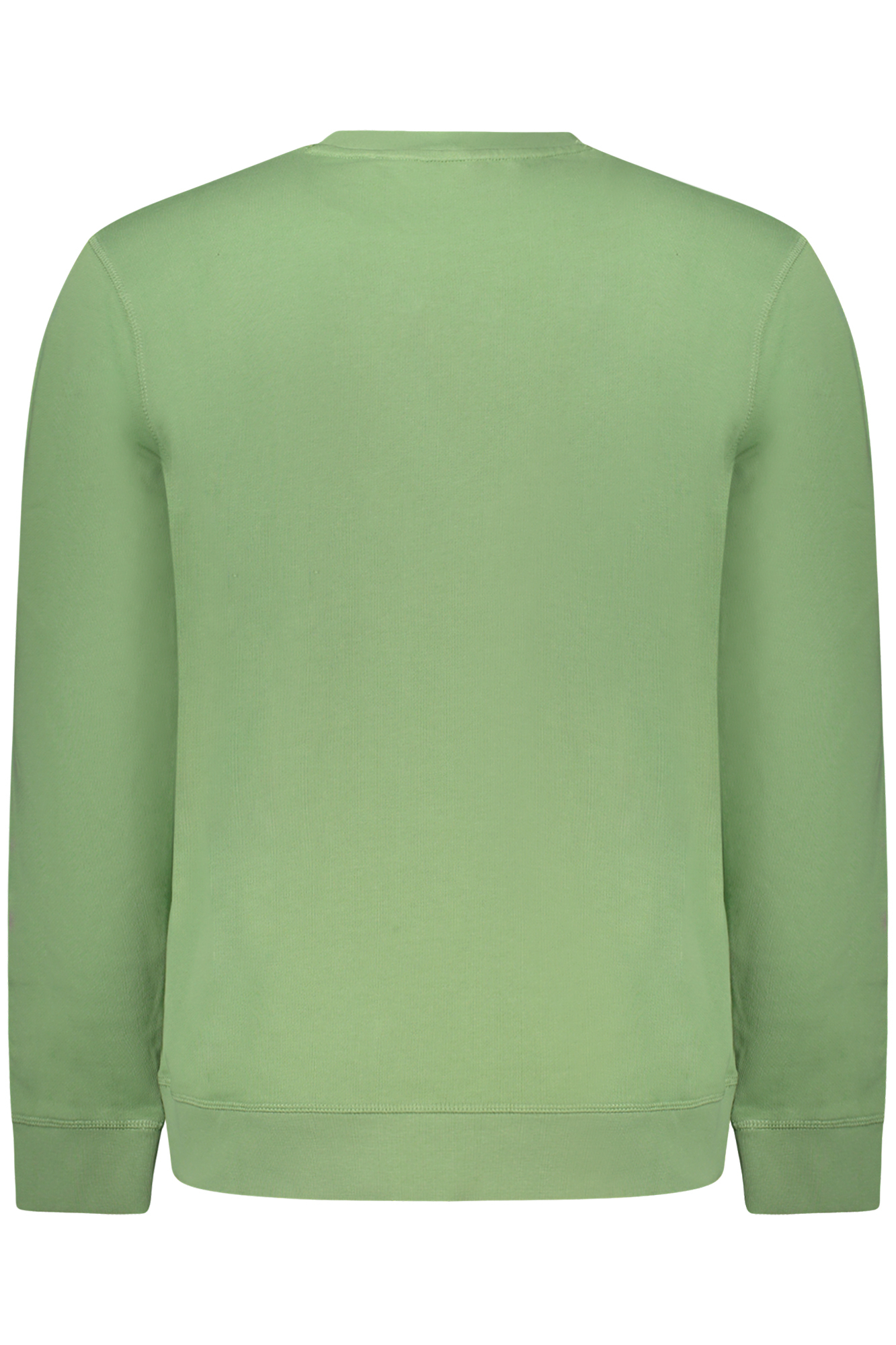 HUGO BOSS FELPA SENZA ZIP UOMO - Verde - immagine 2