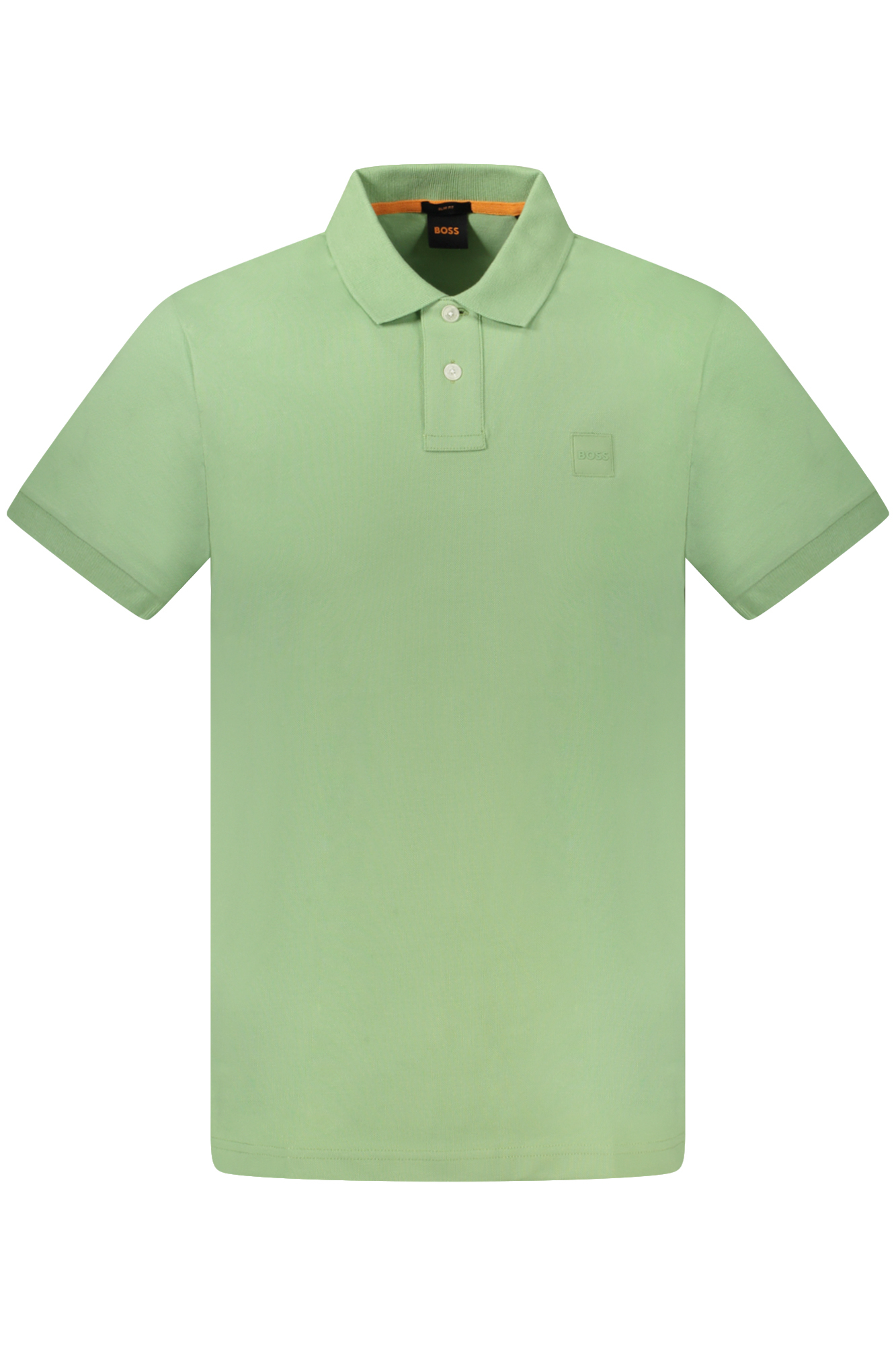 HUGO BOSS POLO MANICHE CORTE UOMO - Verde