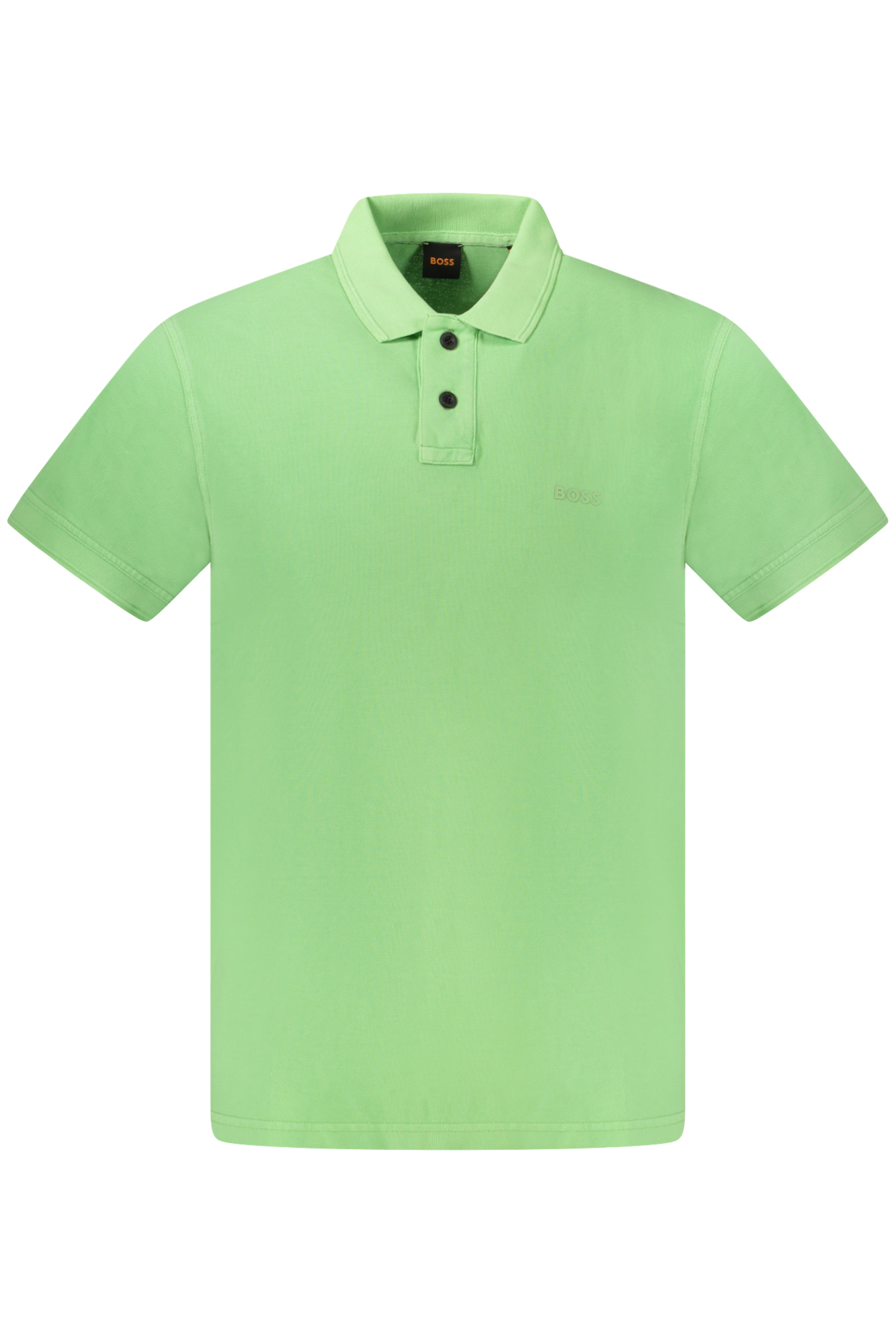 HUGO BOSS POLO MANICHE CORTE UOMO - Verde
