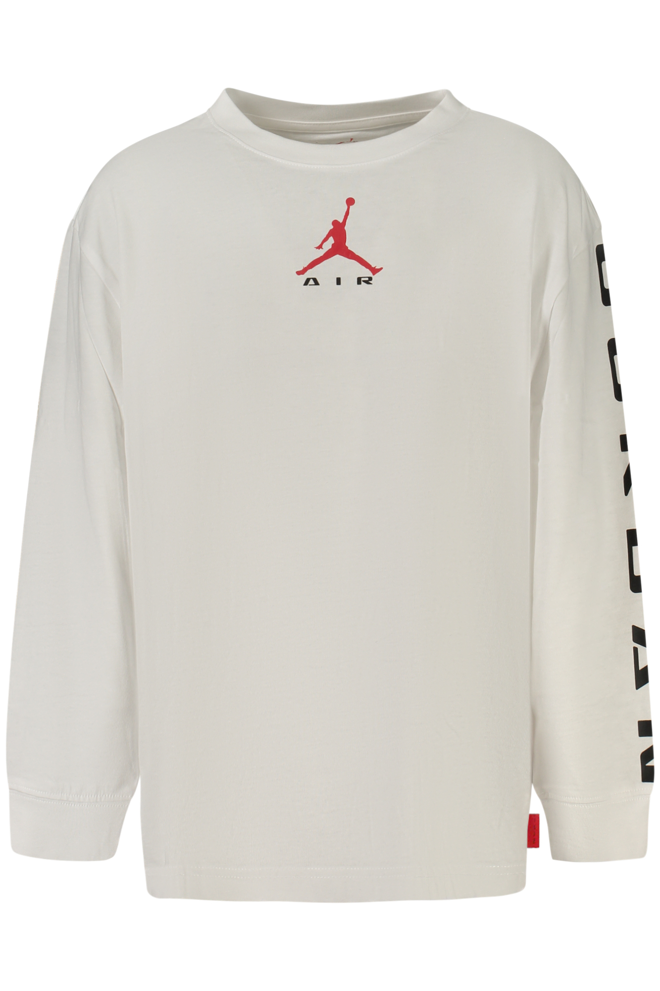 JORDAN T-SHIRT MANICHE LUNGHE BAMBINO - Bianco