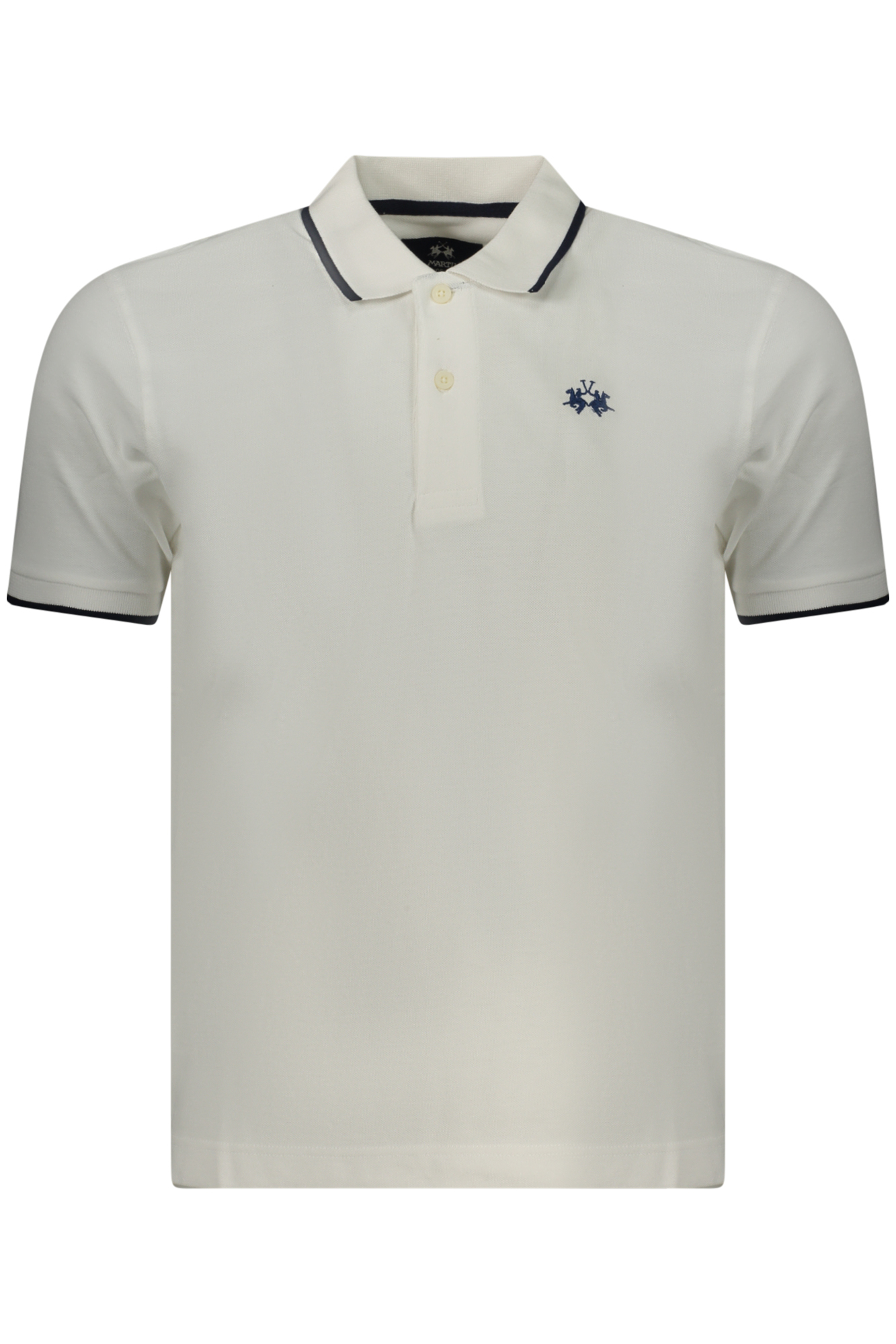 LA MARTINA POLO MANICHE CORTE UOMO - Bianco