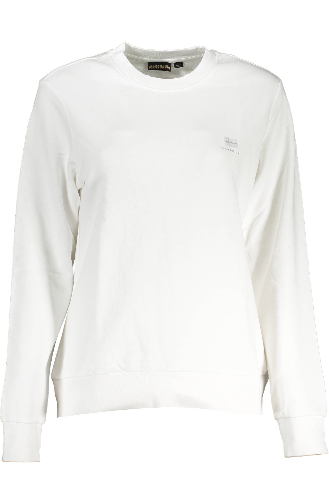 NAPAPIJRI FELPA SENZA ZIP DONNA - Bianco