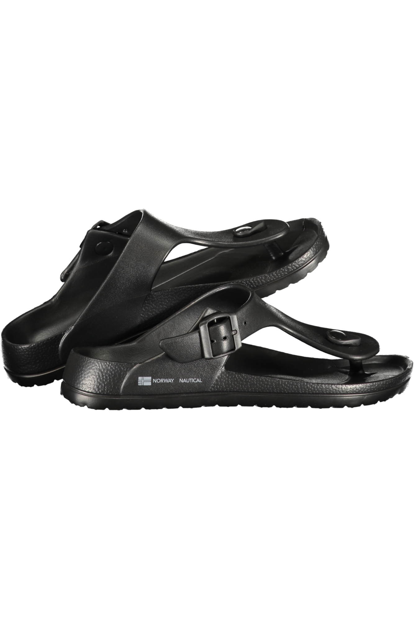 NORWAY 1963 CALZATURA CIABATTA UOMO - Nero