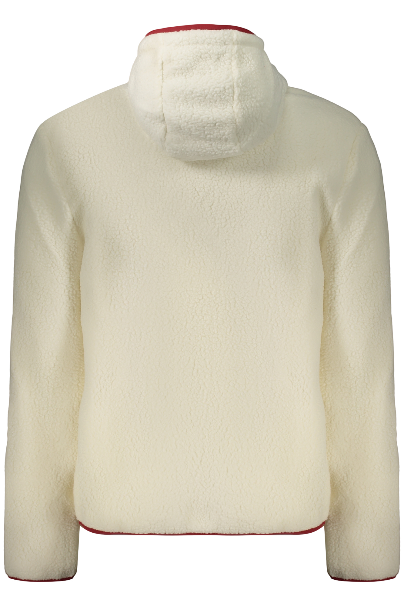 NORWAY 1963 FELPA CON ZIP UOMO - Bianco - immagine 2