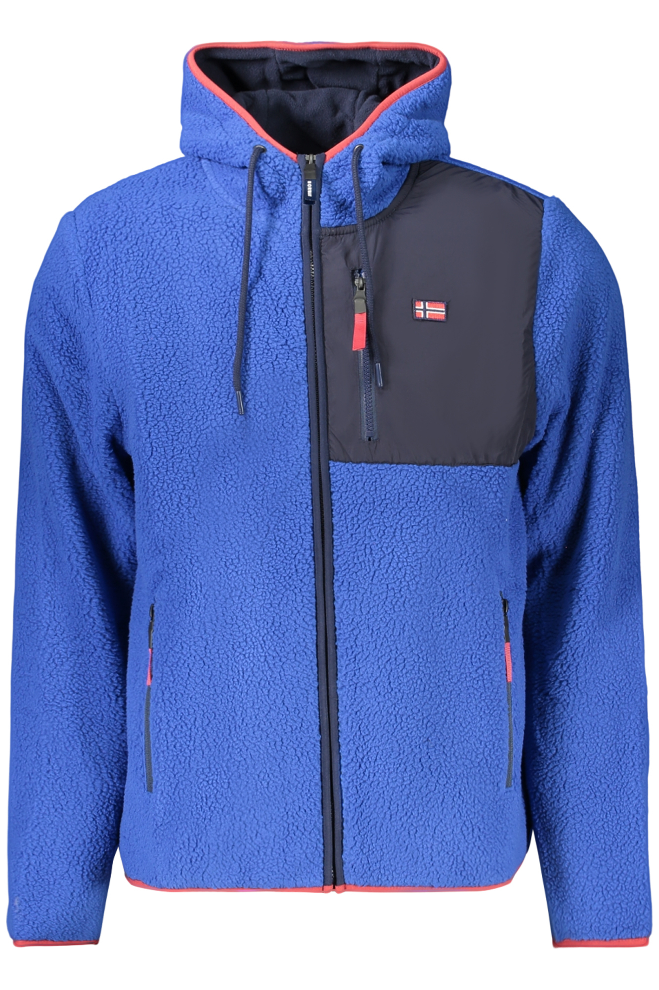 NORWAY 1963 FELPA CON ZIP UOMO - Blu