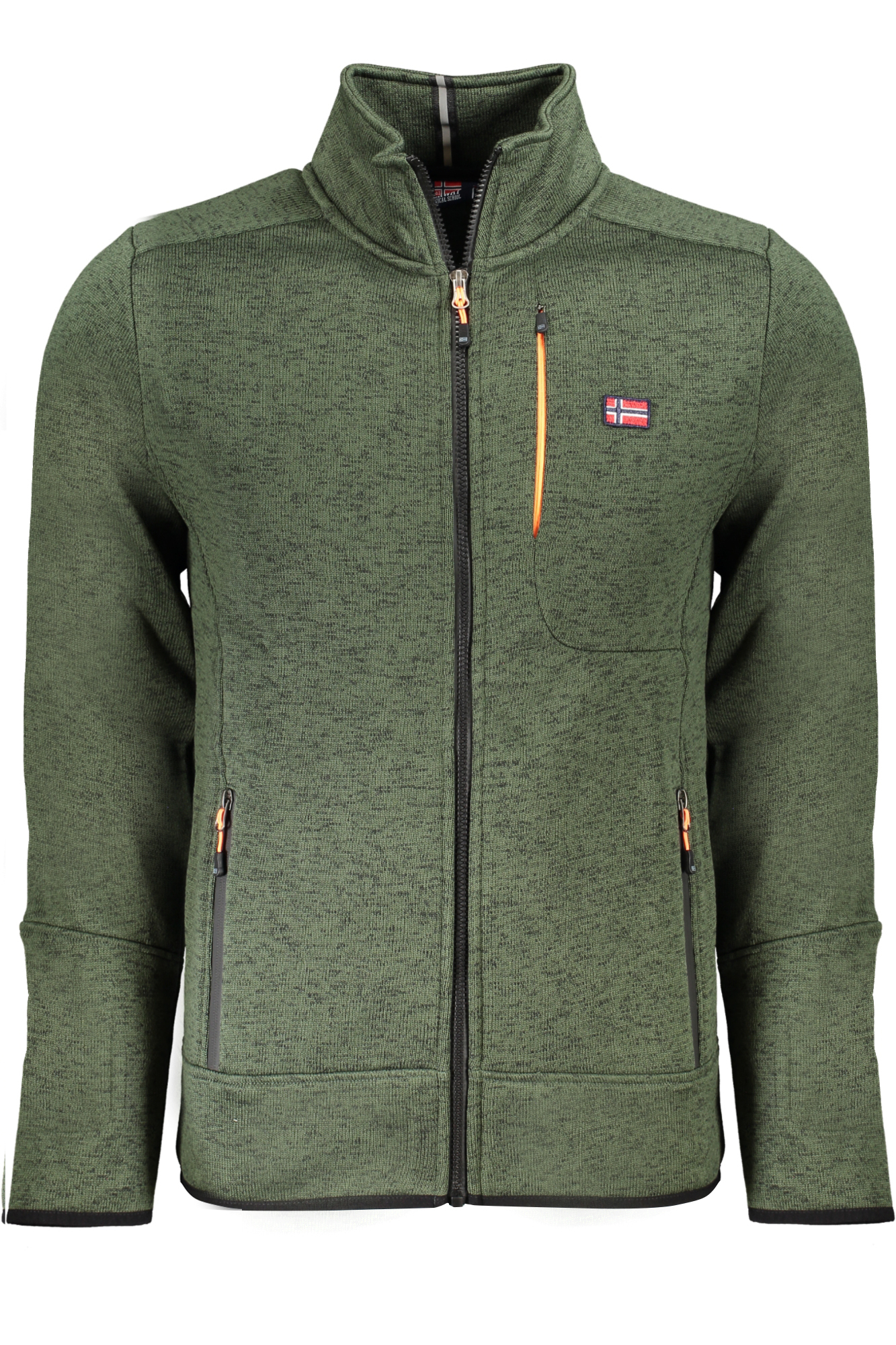 NORWAY 1963 FELPA CON ZIP UOMO - Verde