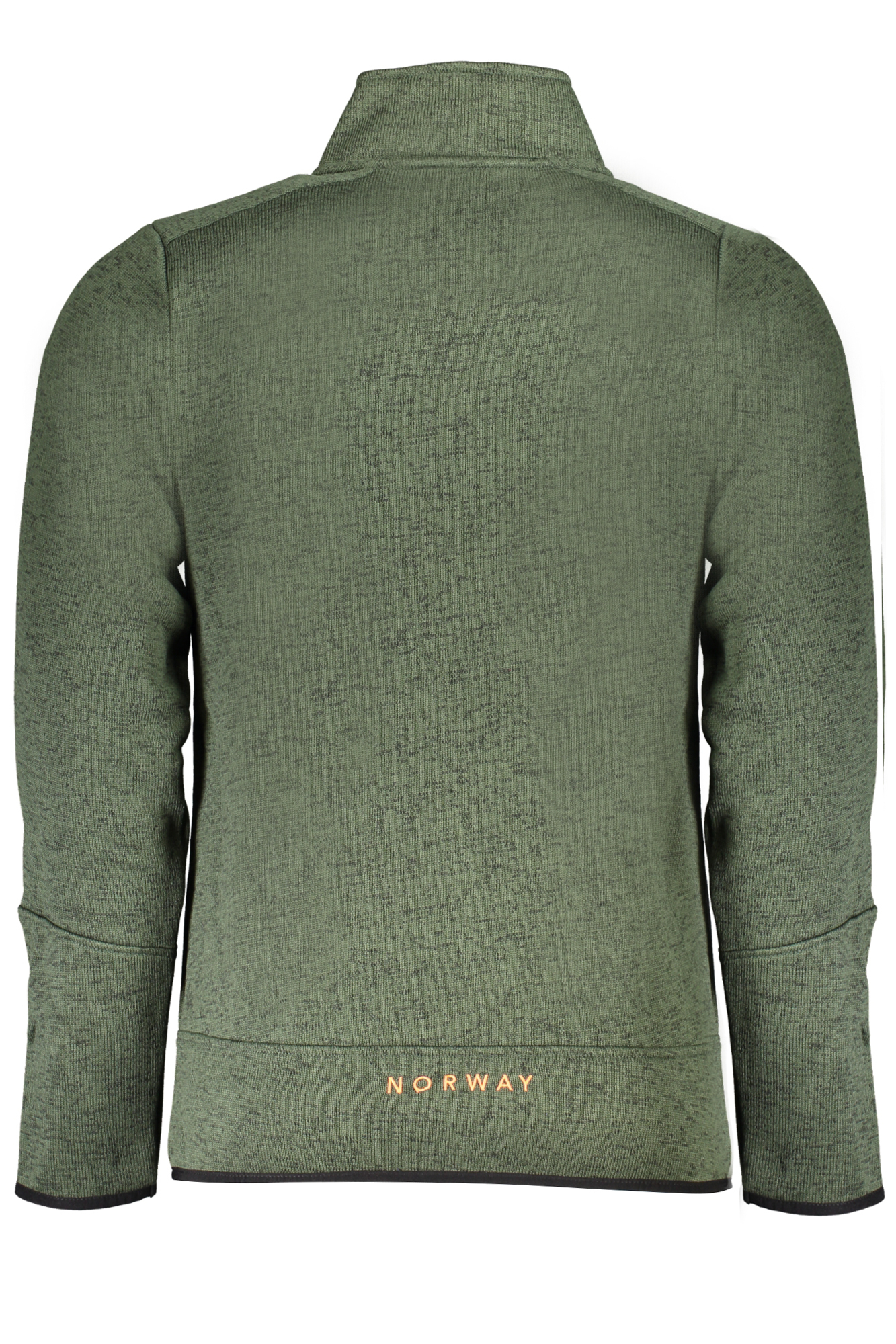 NORWAY 1963 FELPA CON ZIP UOMO - Verde - immagine 2