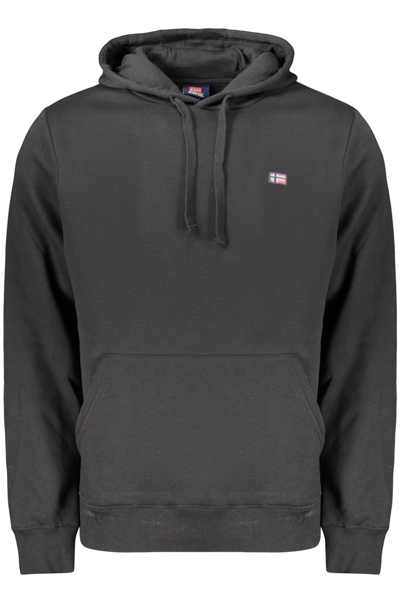 NORWAY 1963 FELPA SENZA ZIP UOMO - Nero