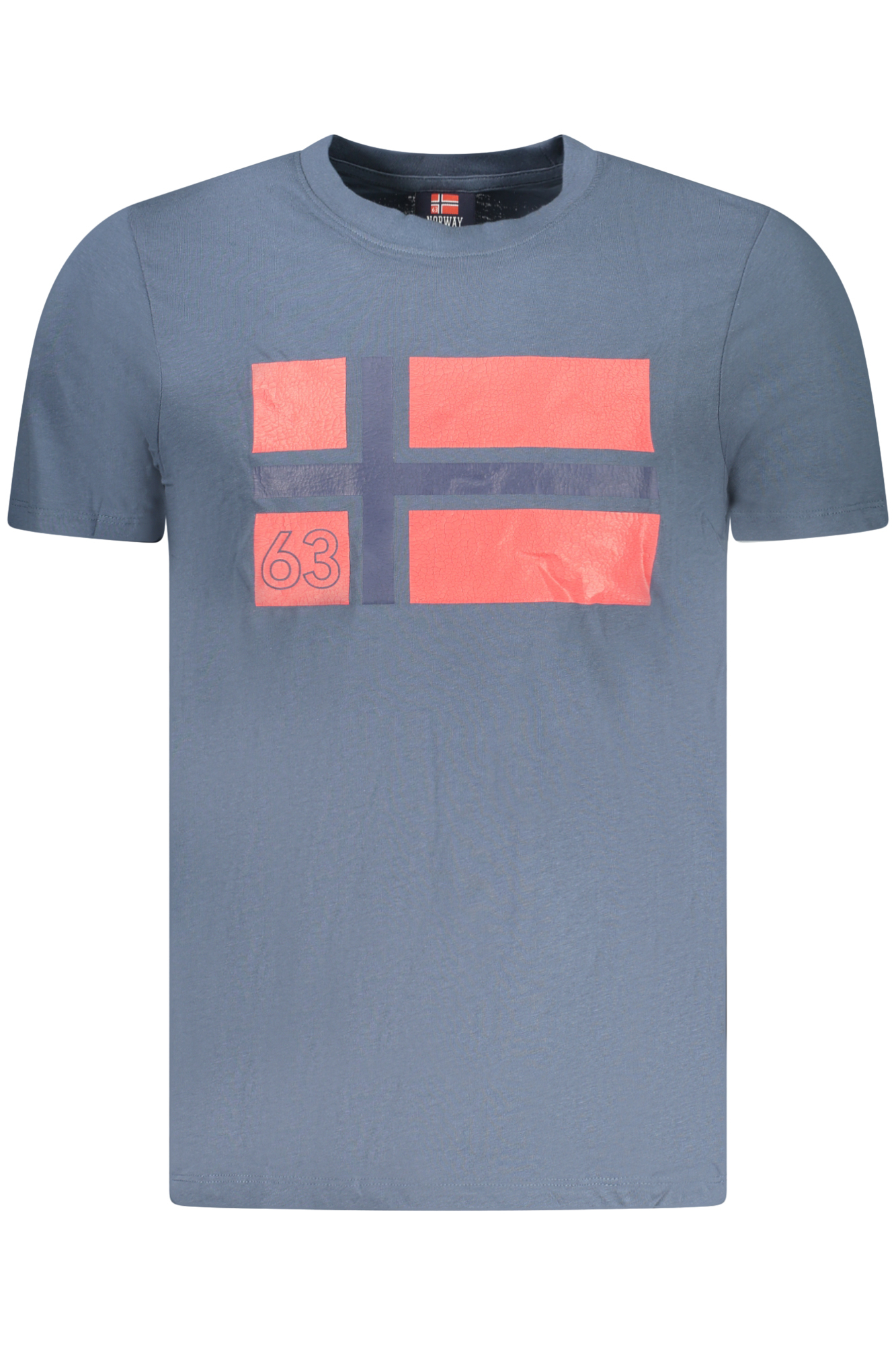 NORWAY 1963 T-SHIRT MANICHE CORTE UOMO - Blu