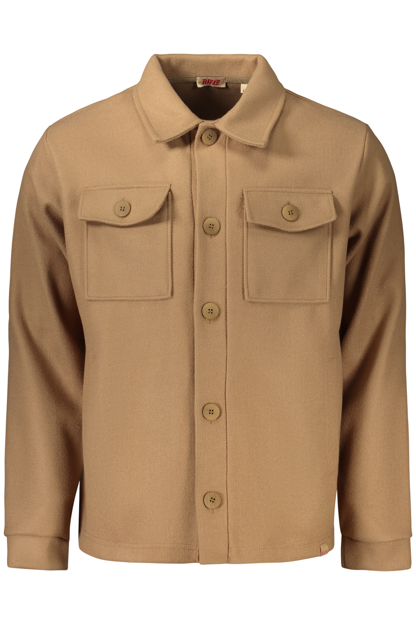 RIFLE CAMICIA MANICHE LUNGHE UOMO - Marrone