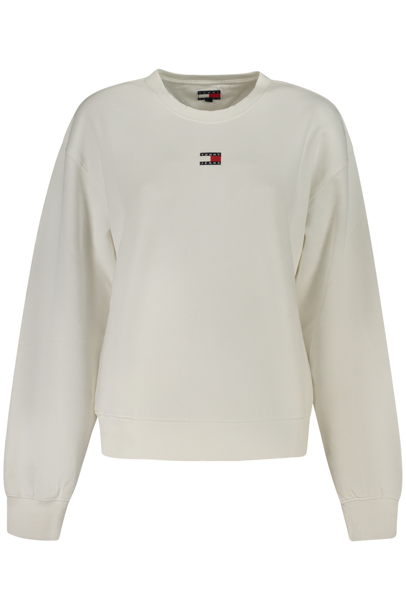 TOMMY HILFIGER FELPA SENZA ZIP DONNA - Bianco