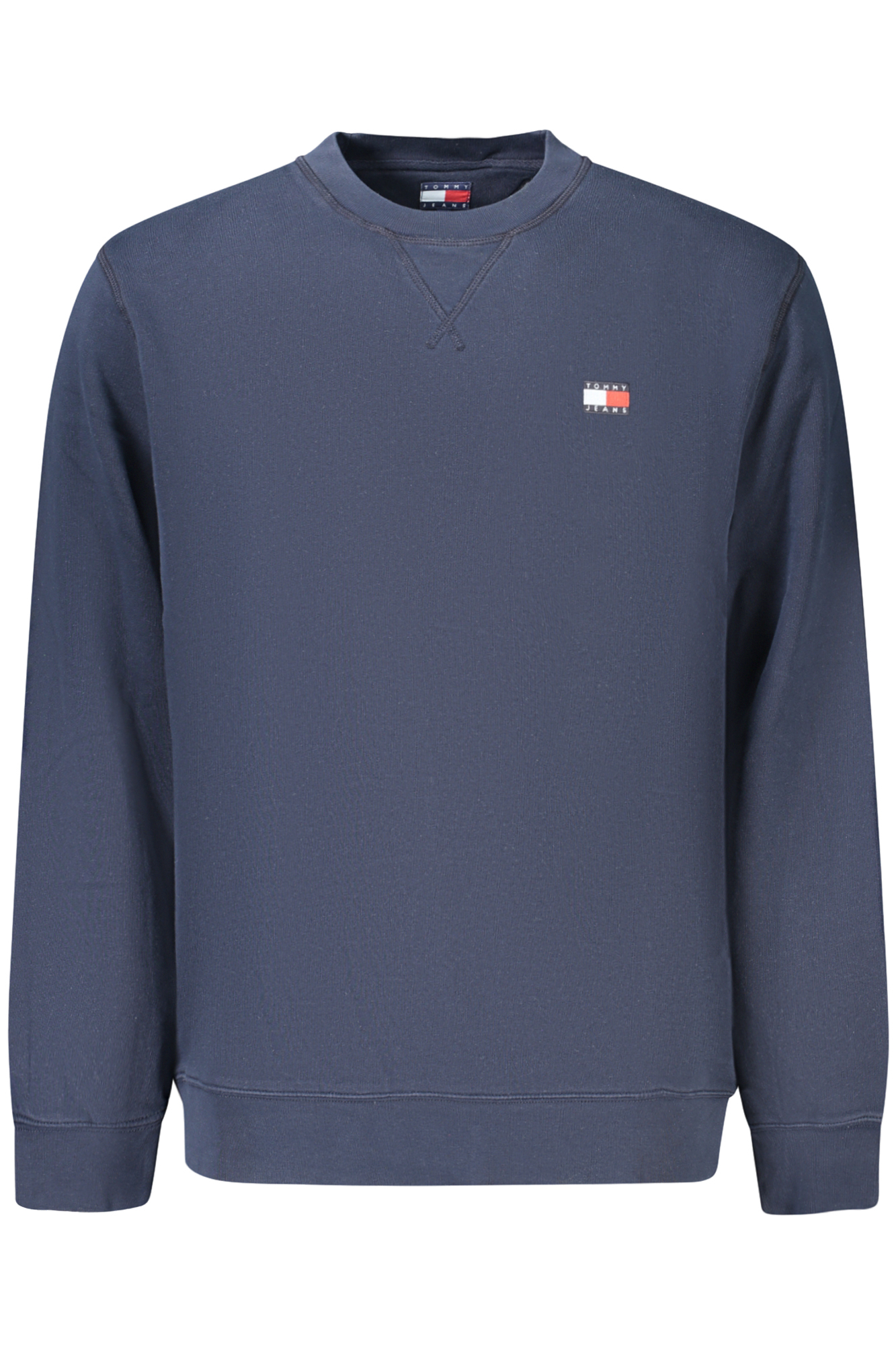 TOMMY HILFIGER FELPA SENZA ZIP UOMO - Blu