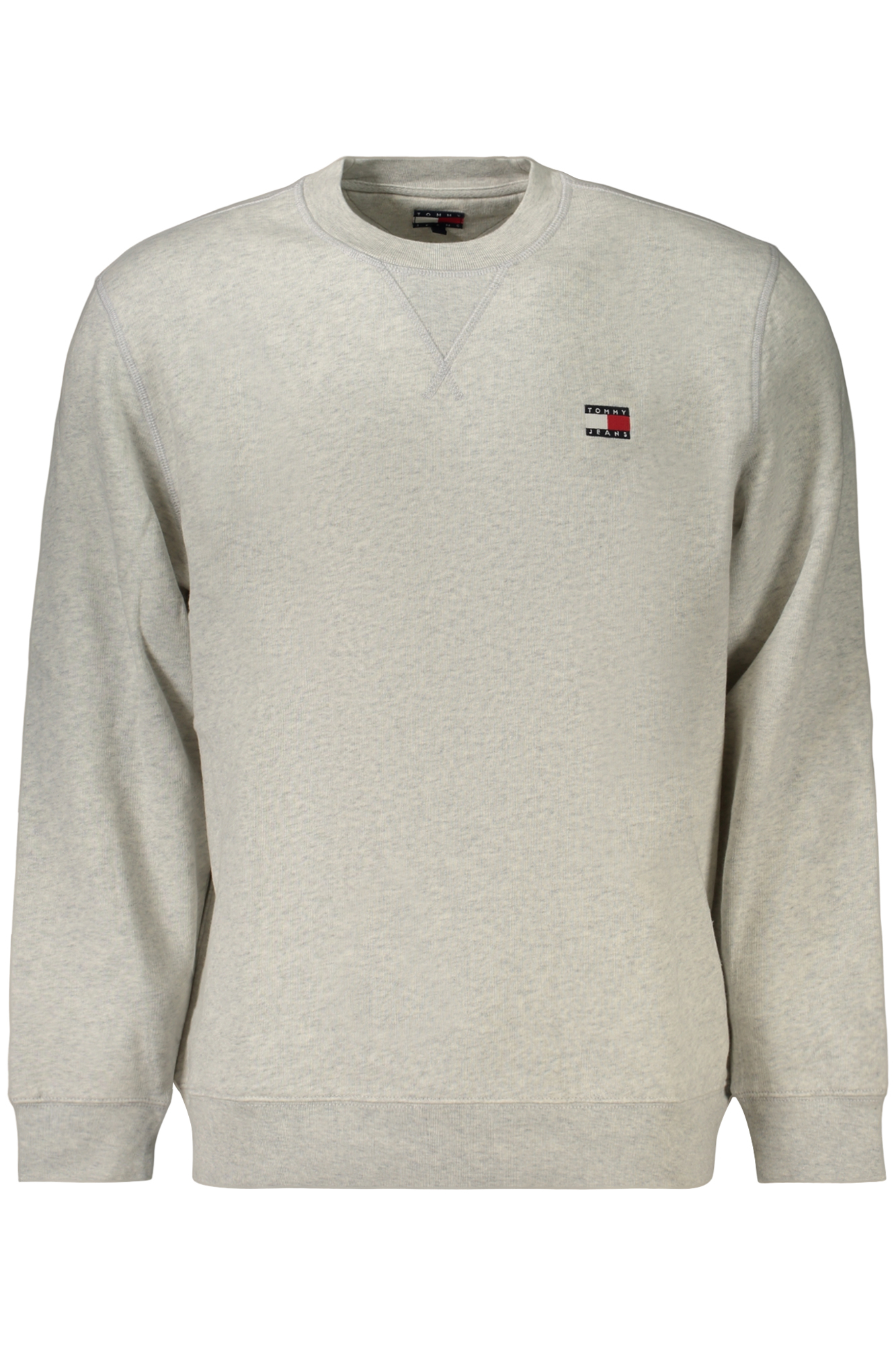 TOMMY HILFIGER FELPA SENZA ZIP UOMO - Grigio