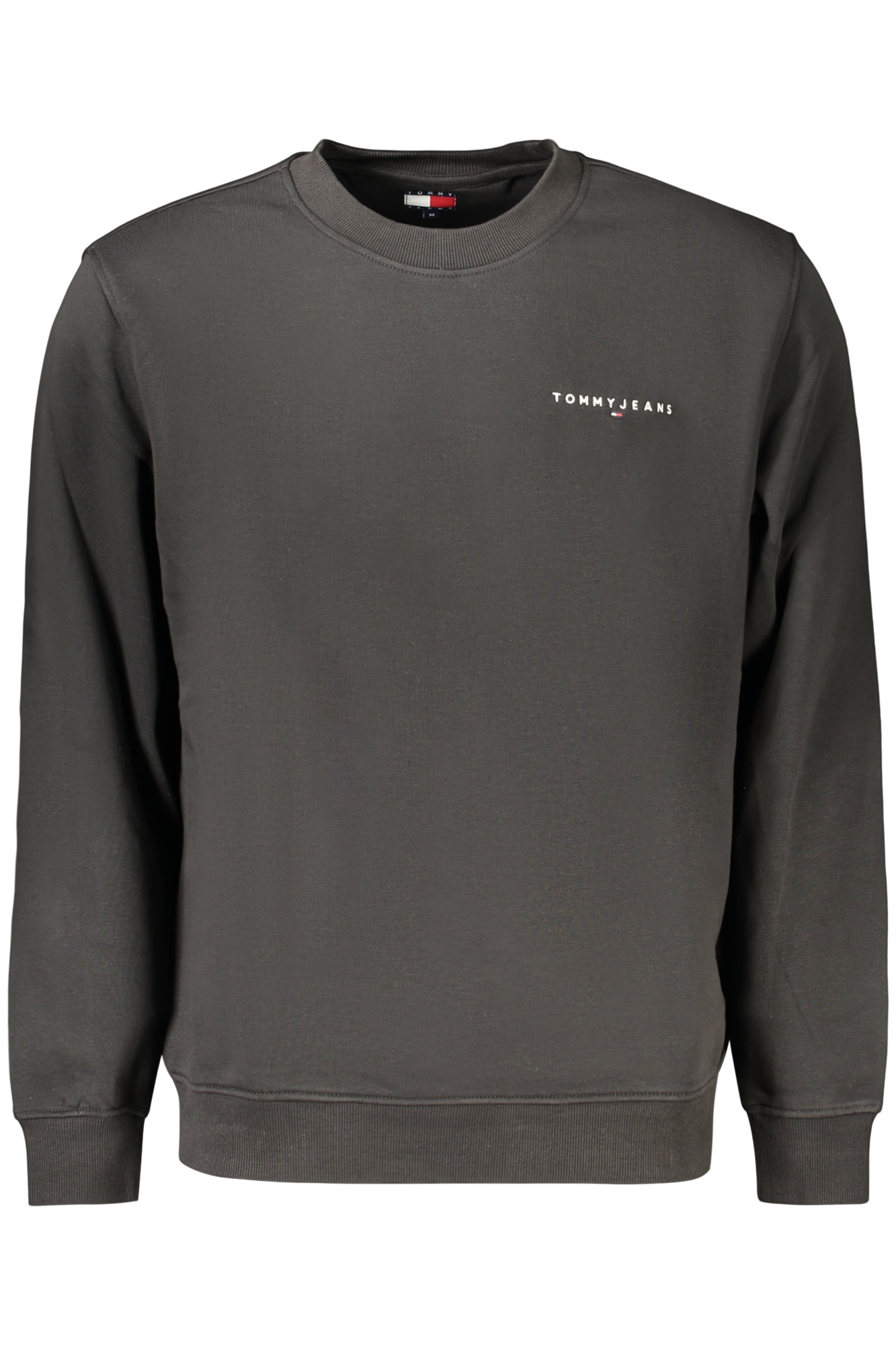TOMMY HILFIGER FELPA SENZA ZIP UOMO - Nero