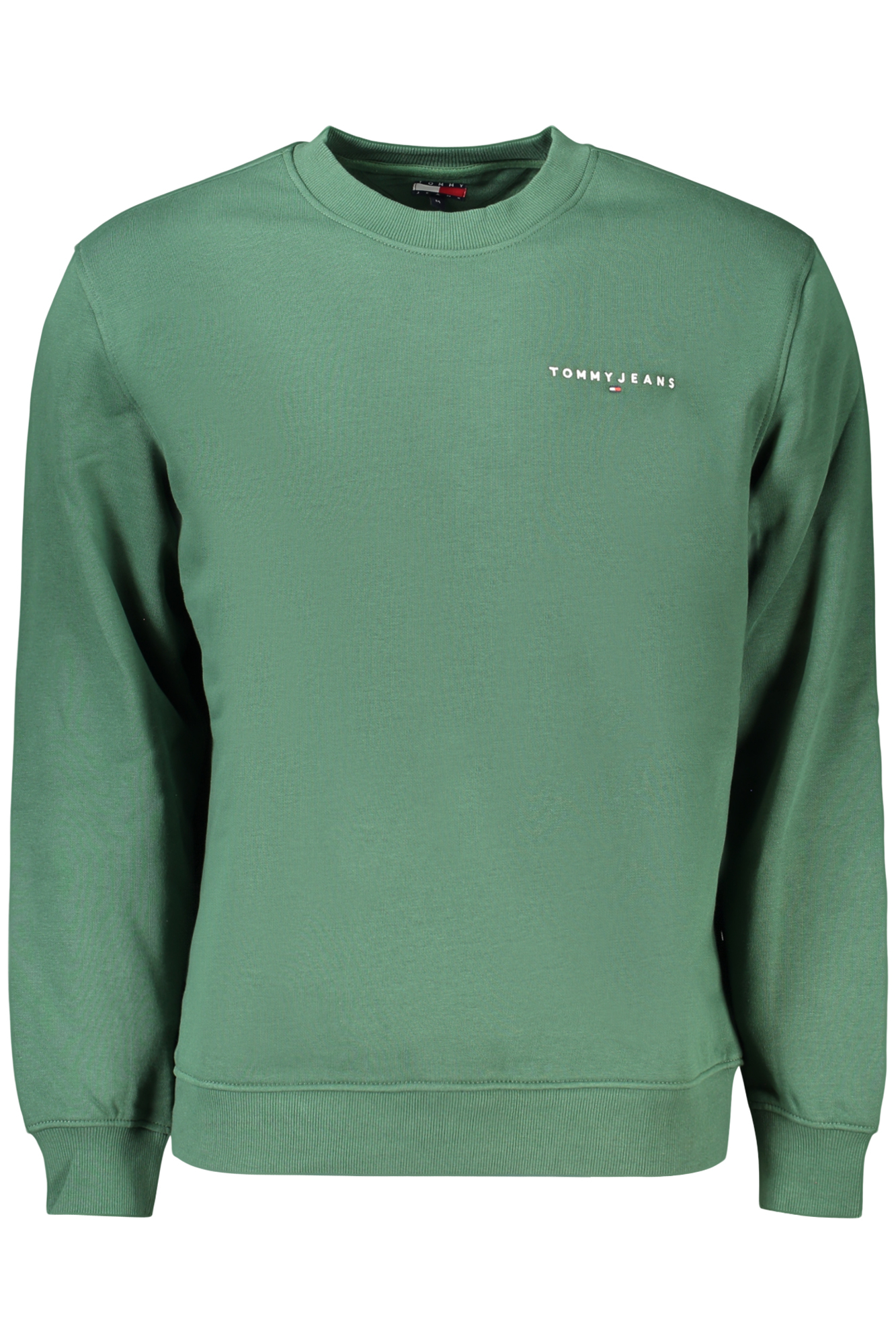 TOMMY HILFIGER FELPA SENZA ZIP UOMO - Verde