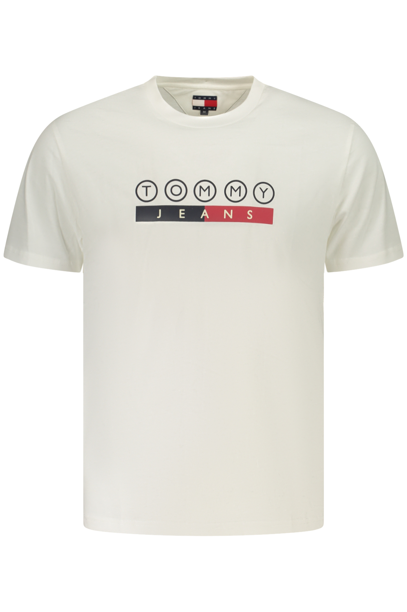 TOMMY HILFIGER T-SHIRT MANICHE CORTE UOMO - Bianco