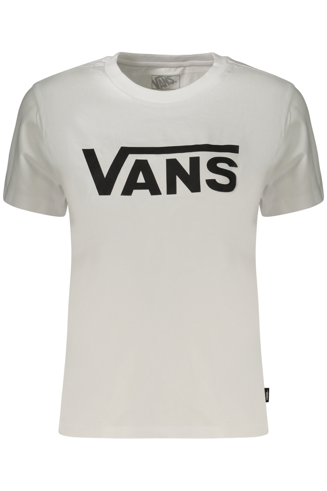 VANS T-SHIRT MANICHE CORTE DONNA - Bianco