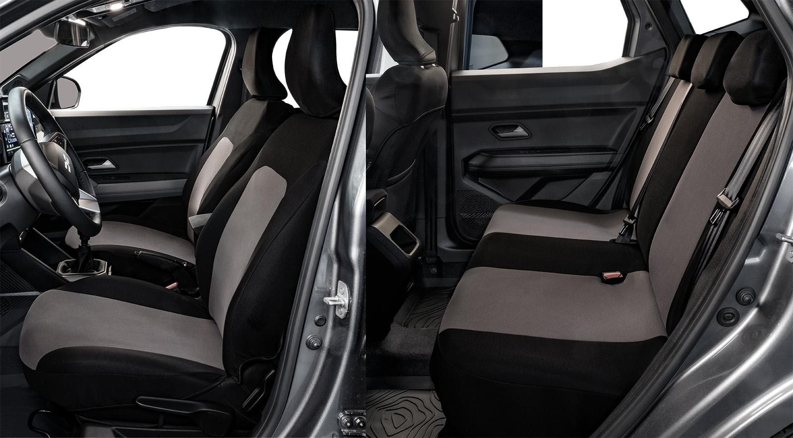Serie completa coprisedili personalizzati DACIA Duster 24>