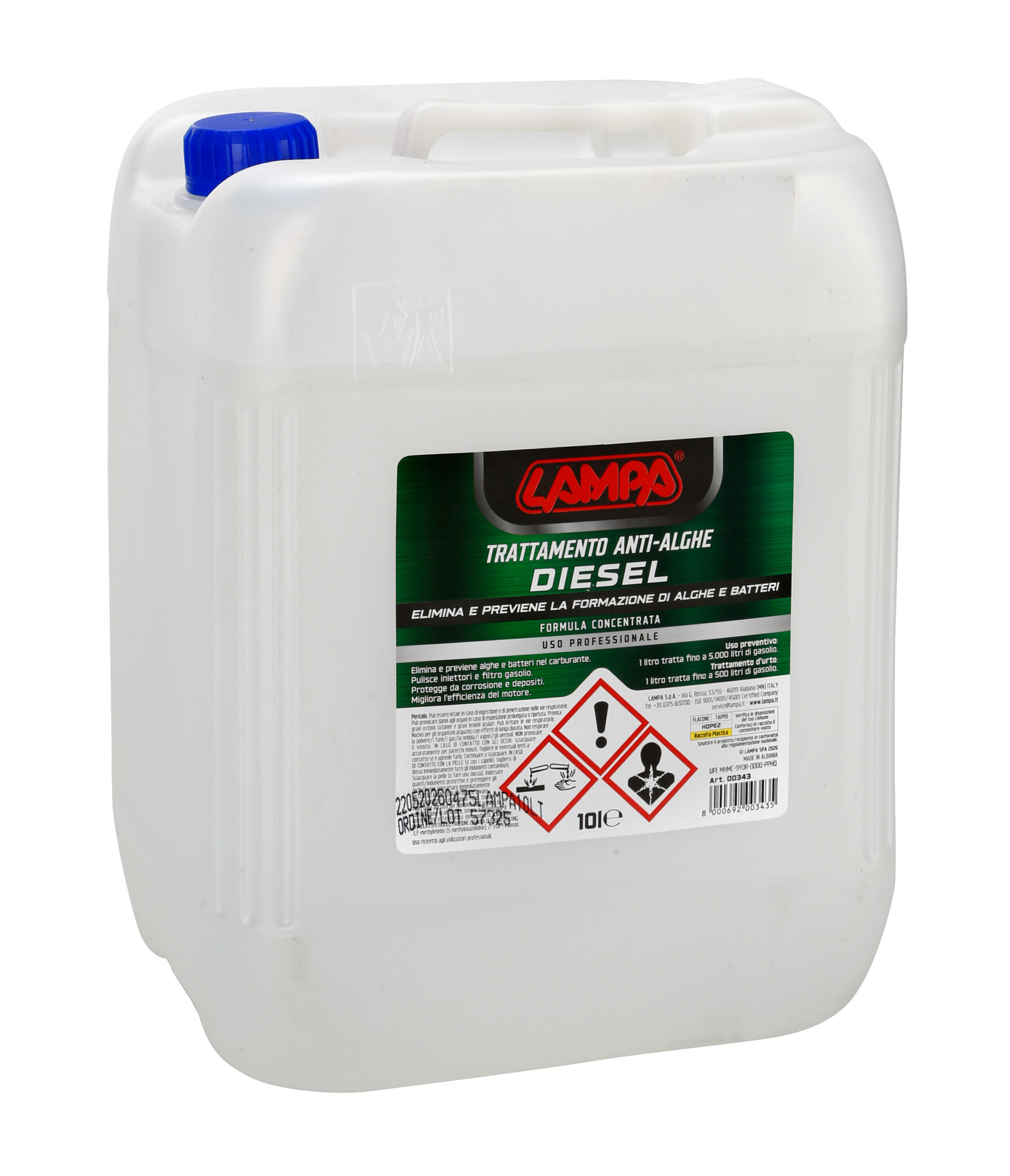 Trattamento anti-alghe Diesel - 10 L - immagine 2