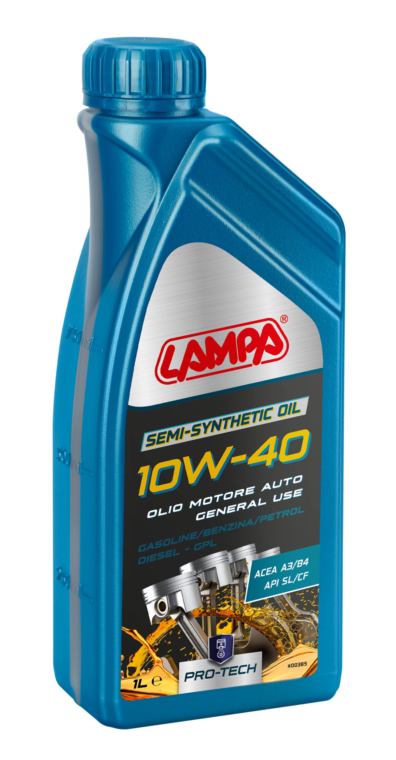 Semi Sint 10W-40, olio motore auto - General Use - 1 L - immagine 2