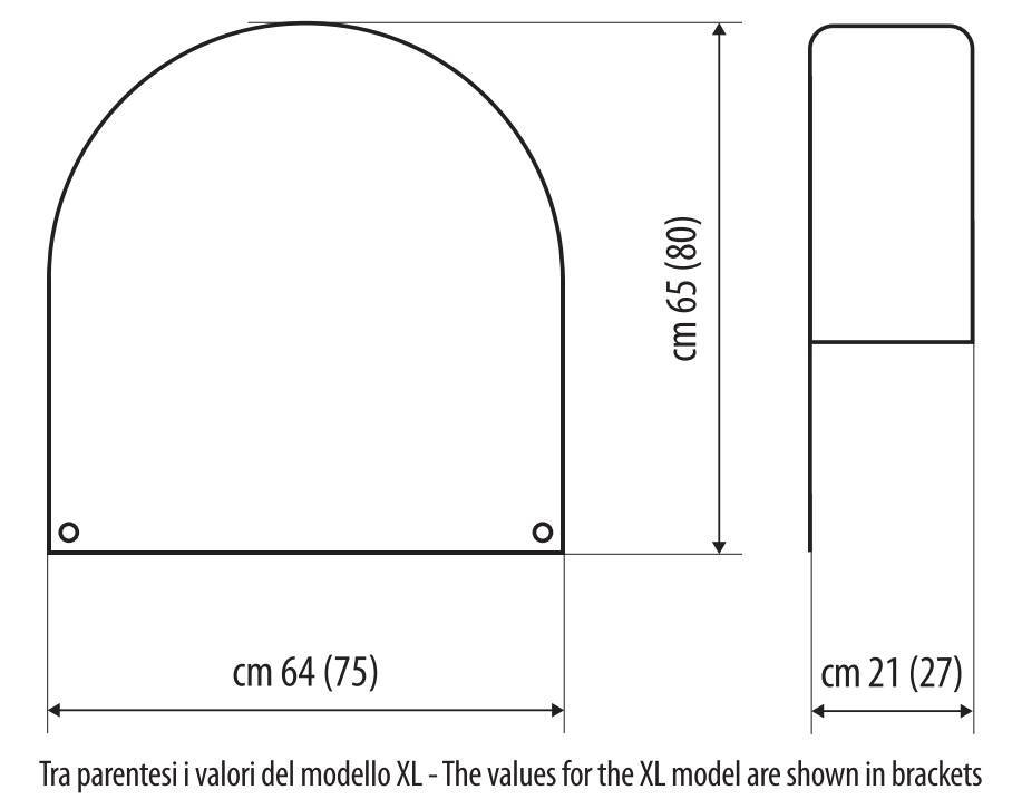 Copriruota per caravan, camper e rimorchi - L - 14-16” - immagine 6