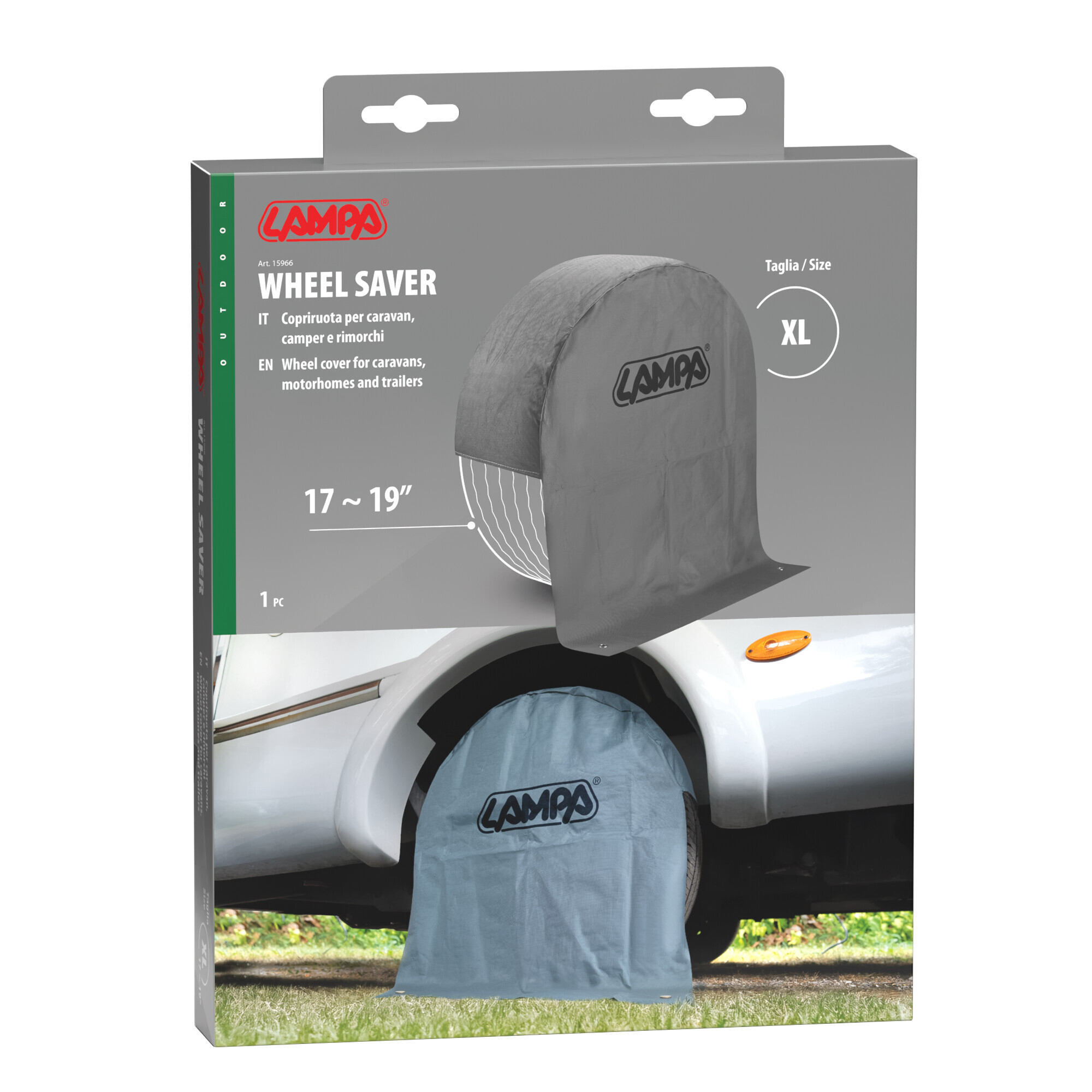 Copriruota per caravan, camper e rimorchi - XL - 17-19” - immagine 6