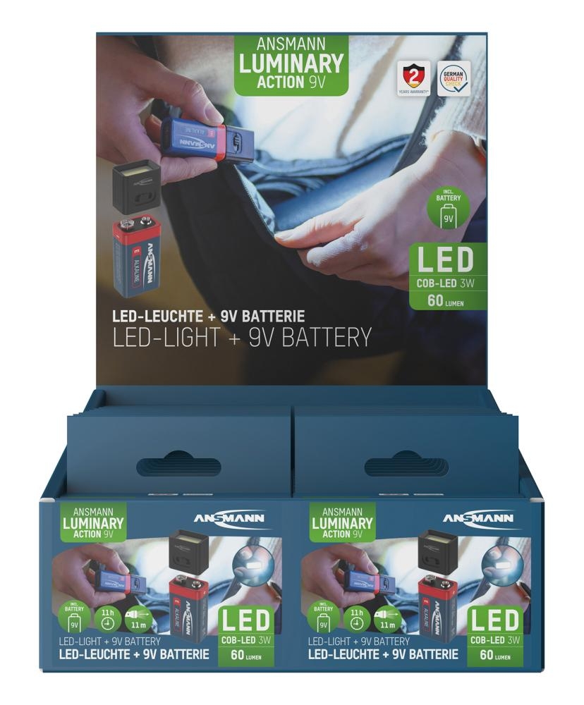 Lampada compatta 9V cob led 3W 60 lumen - immagine 3