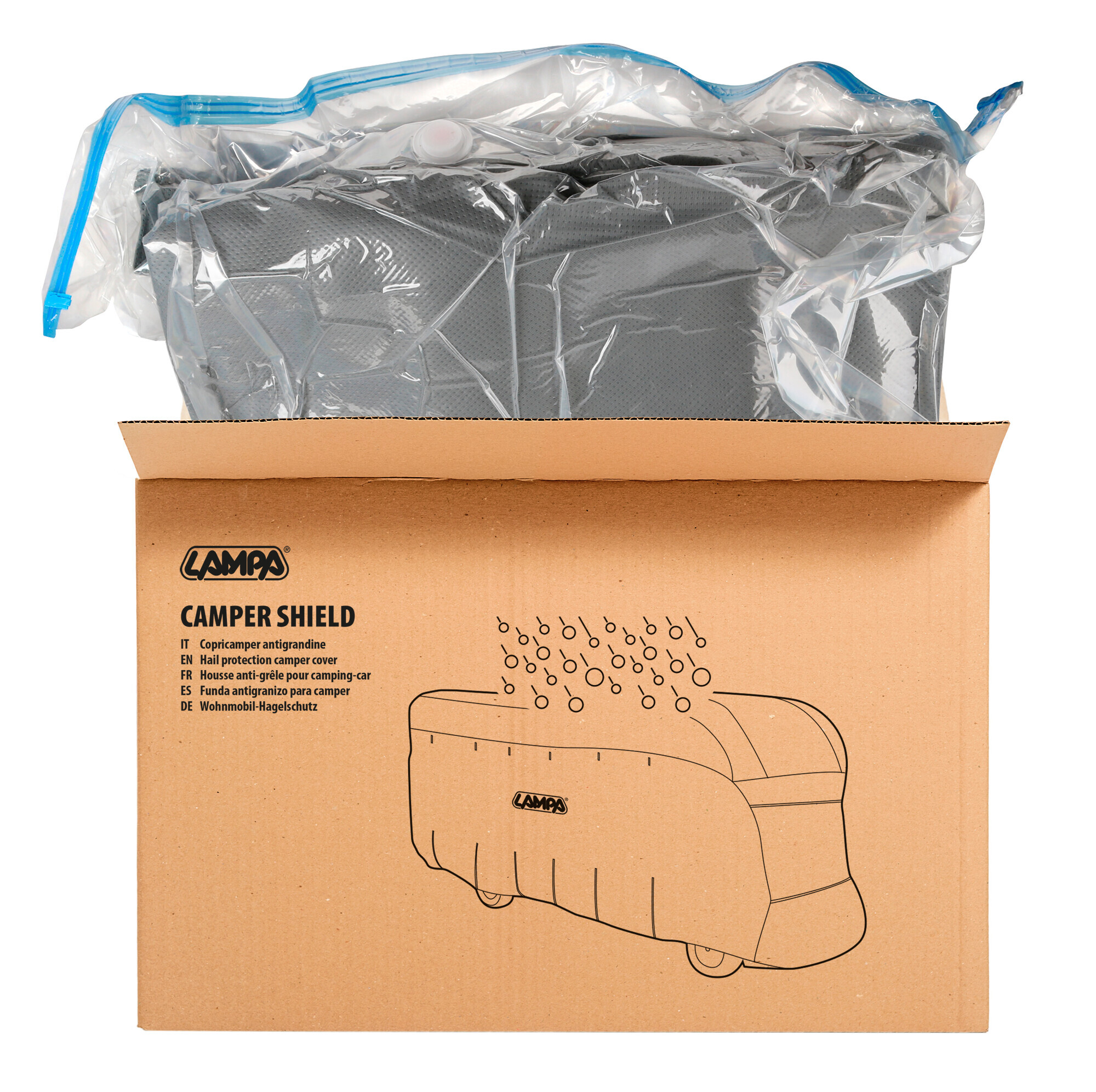 Camper Shield, copertura antigrandine per camper - CS-XL - cm 700x240x270 - immagine 9