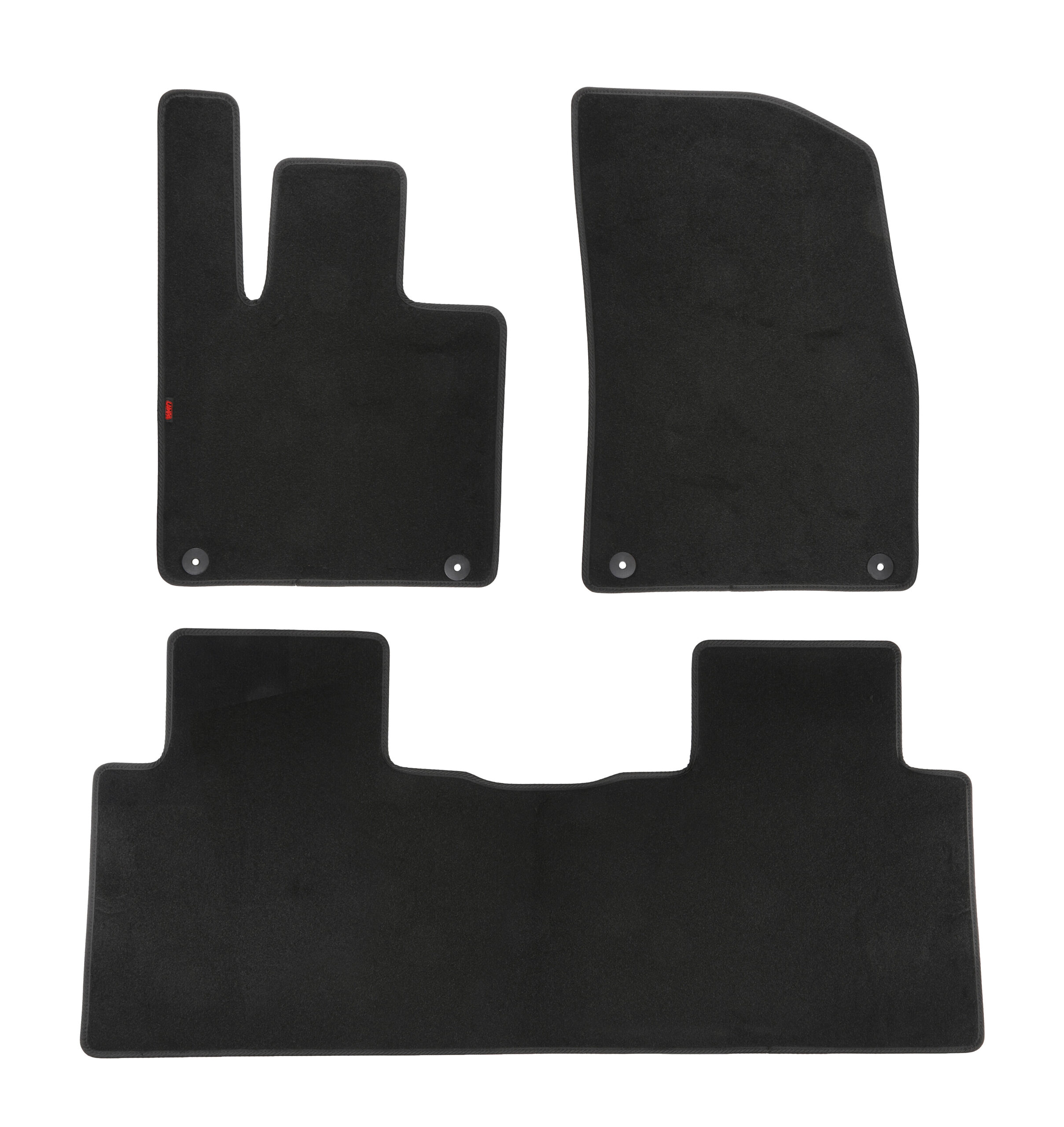 Set tappeti su misura in moquette - compatibile per Xpeng G6 (03/23>)