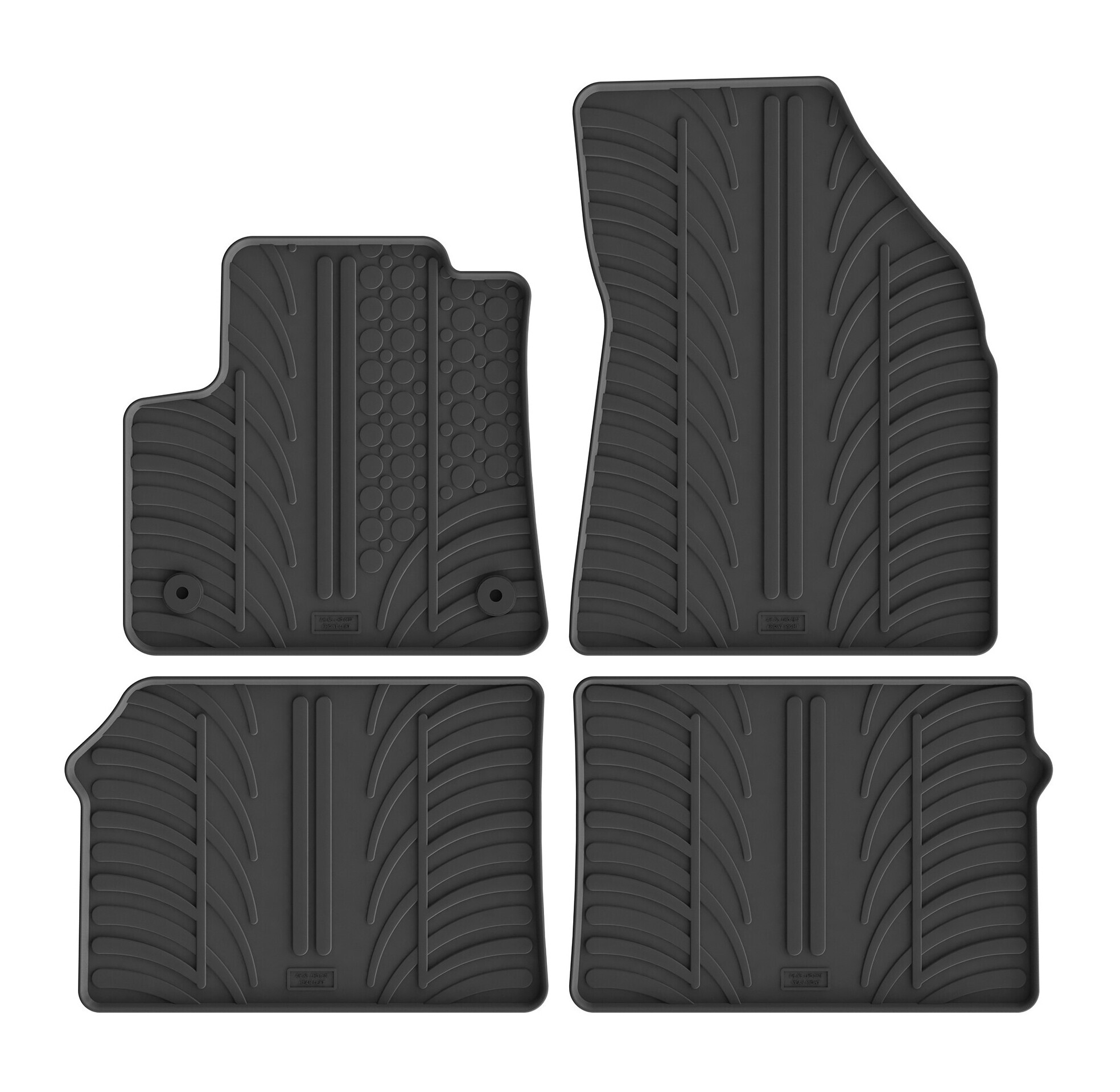 Set tappeti su misura in gomma - compatibile per Opel Frontera (09/24>) elettrica