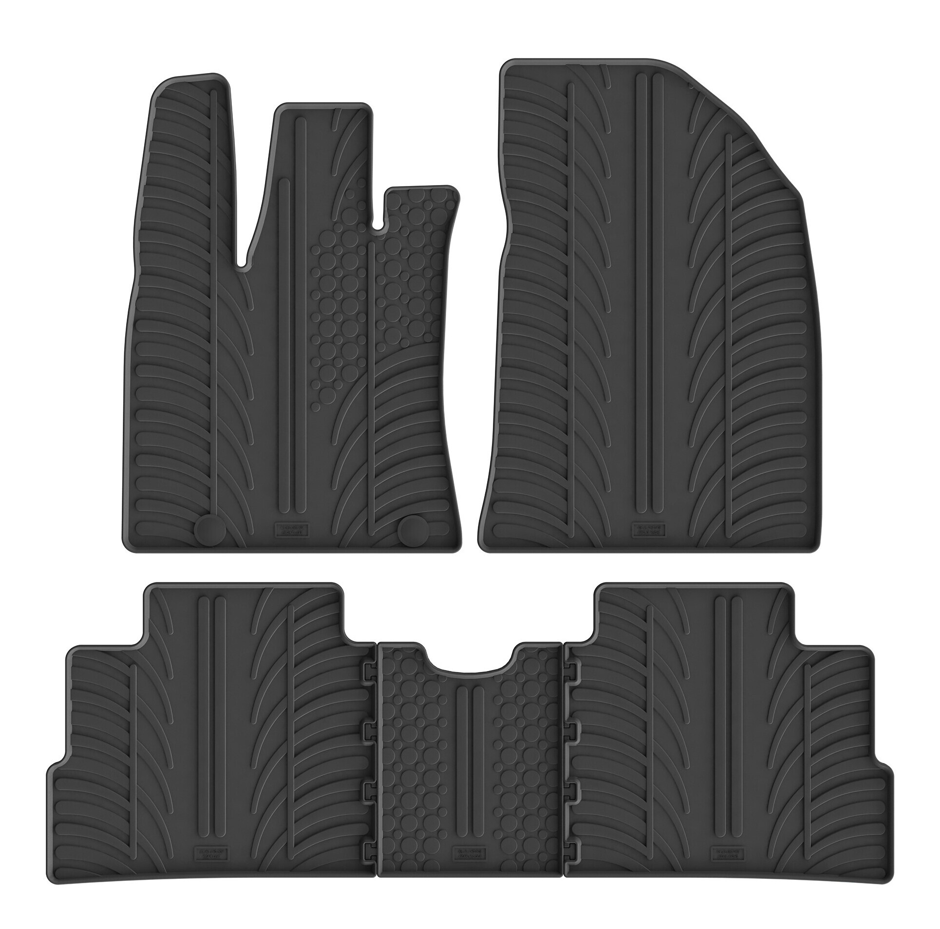 Set tappeti su misura in gomma - compatibile per Byd Dolphin Surf 5p (06/25>) elettrica